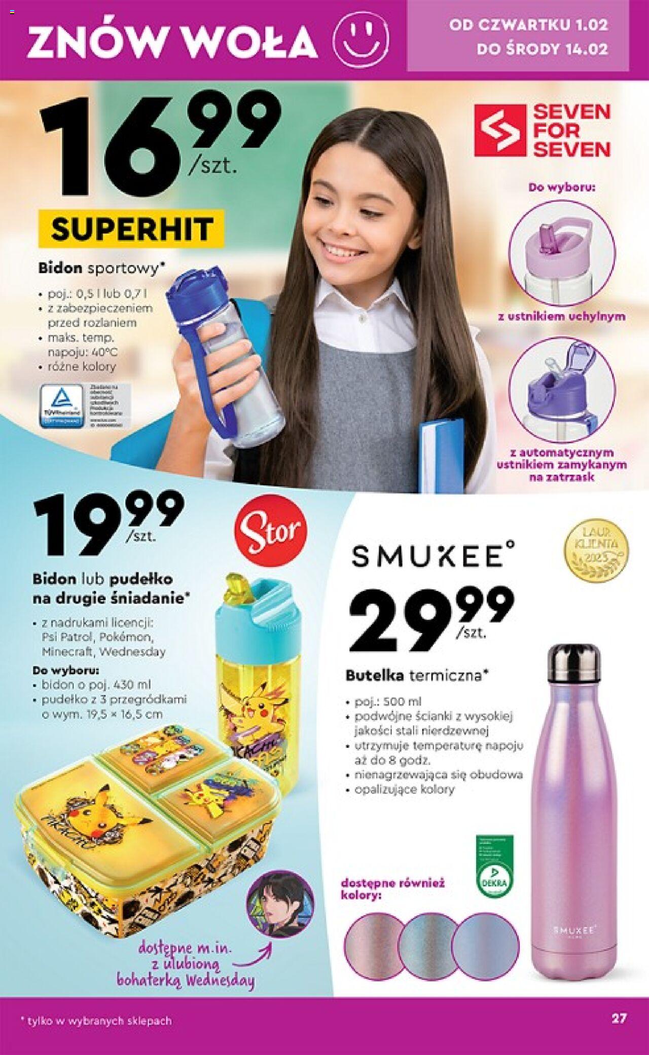 Biedronka gazetka Okazje tygodnia ważna od 29.01.2024 do 14.02.2024 strona 27