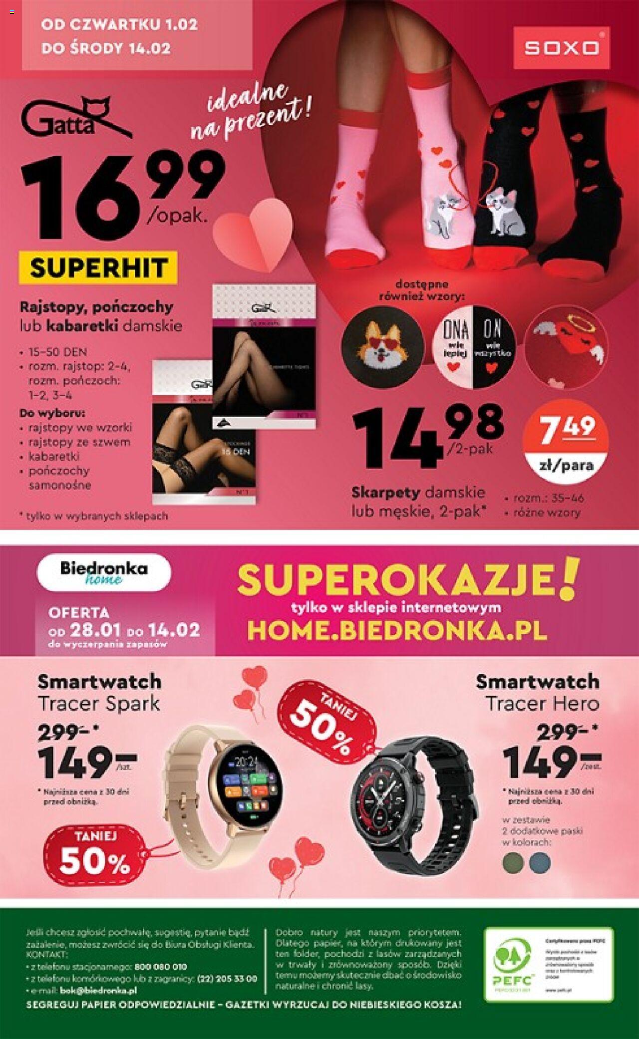 Biedronka gazetka Okazje tygodnia ważna od 29.01.2024 do 14.02.2024 strona 36
