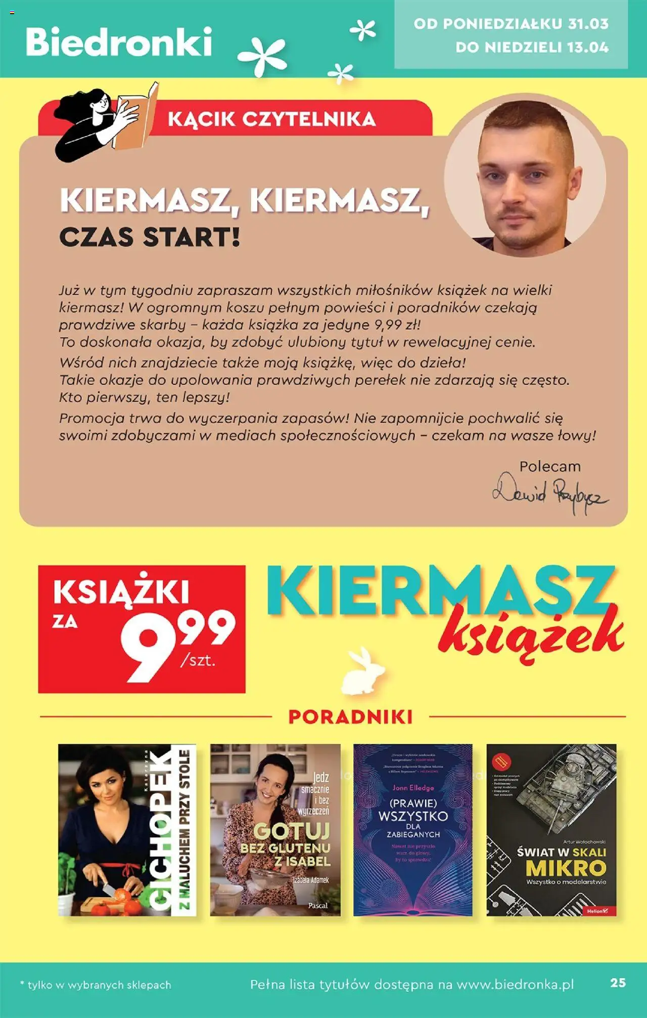 Biedronka gazetka Okazje tygodnia ważna od 29.03.2025 do 13.04.2025 strona 27