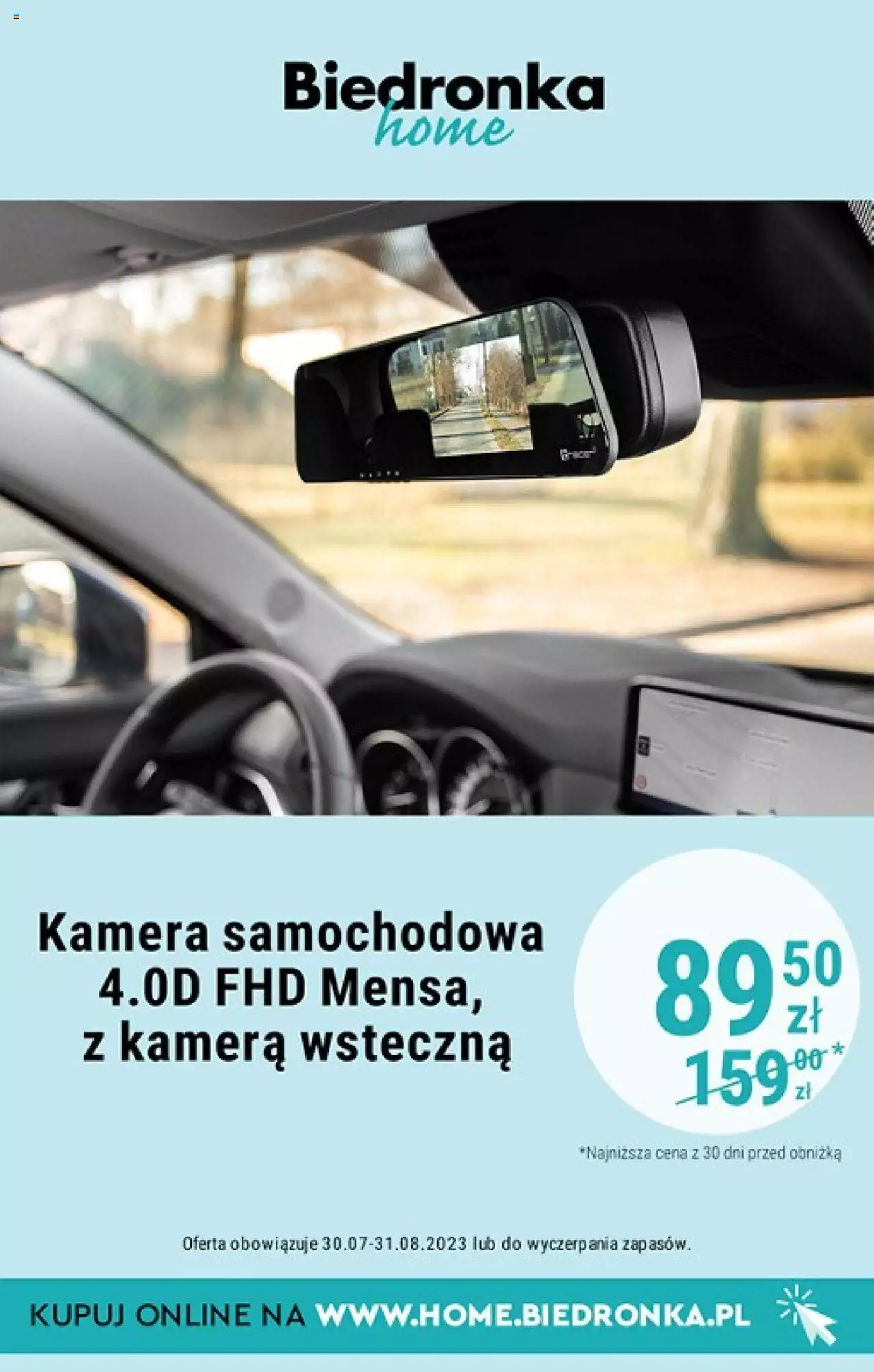 Biedronka gazetka promocyjna 31.07.2023 - 