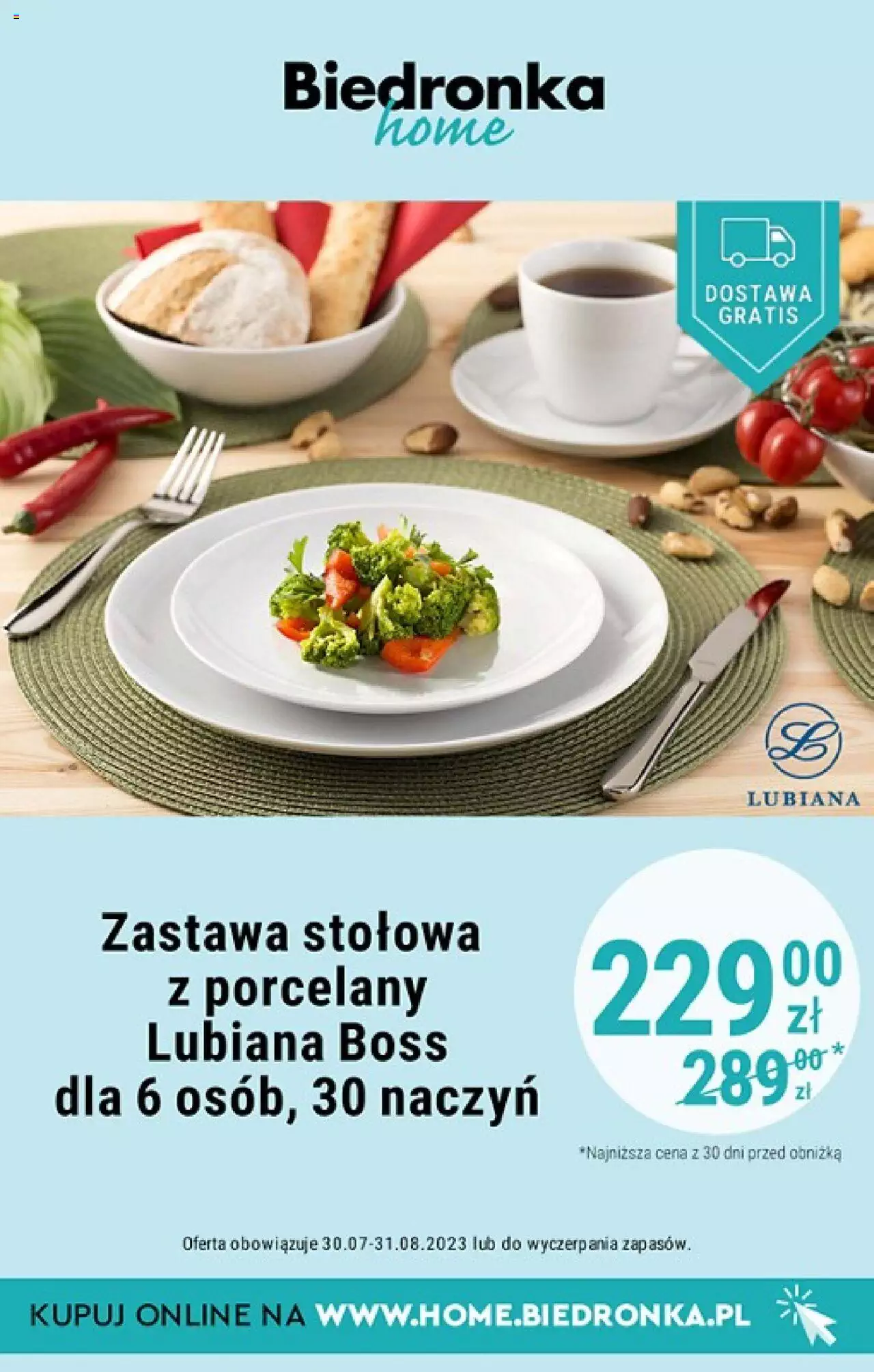 Biedronka gazetka promocyjna 31.07.2023 - 