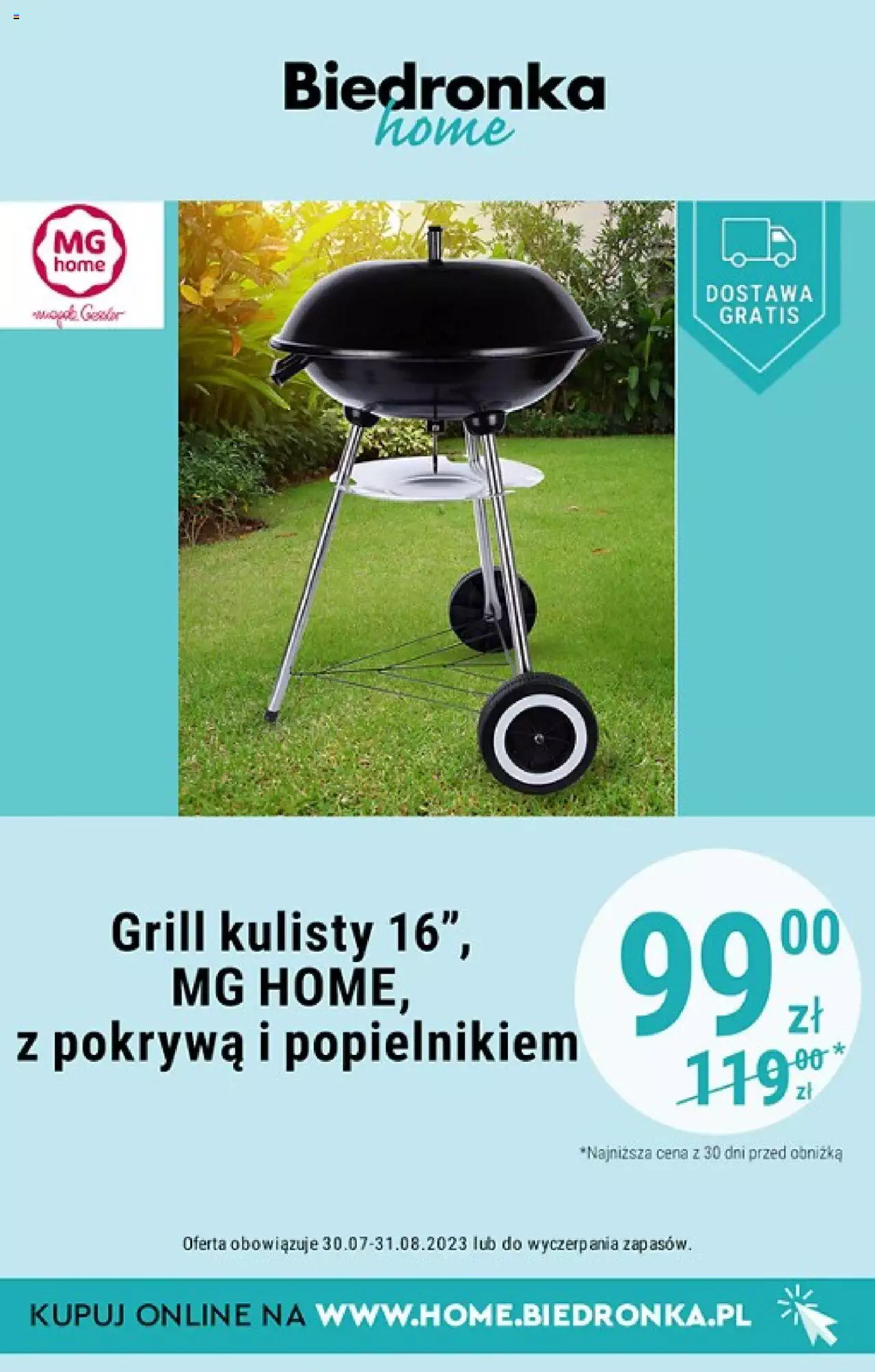 Biedronka gazetka promocyjna 31.07.2023 - 