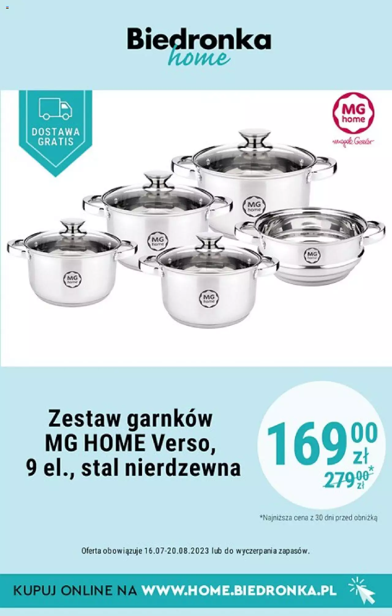 Biedronka gazetka promocyjna 31.07.2023 - 