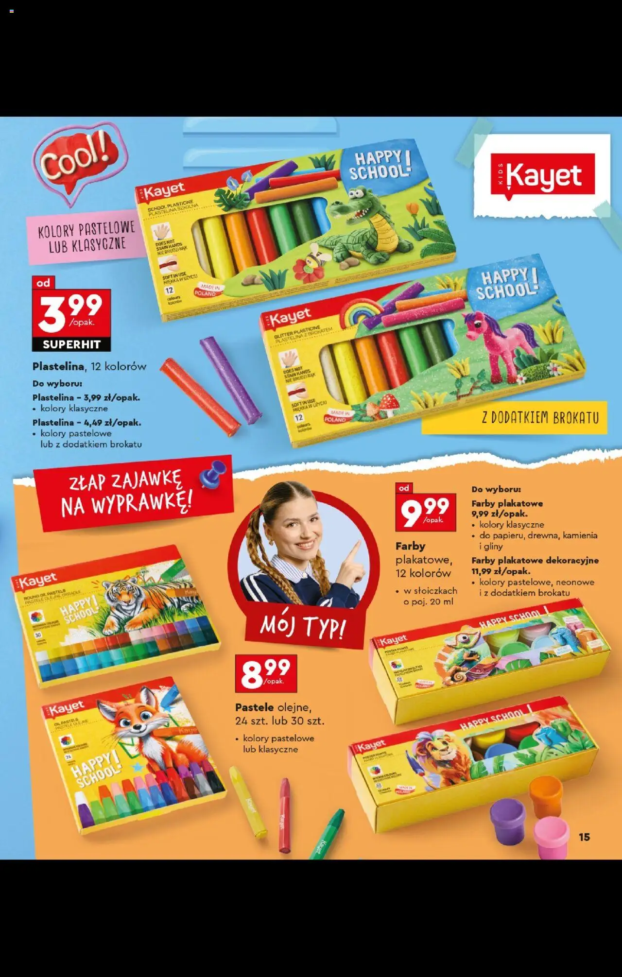 Biedronka gazetka Szkoła ważna od 28.07.2025 do 31.08.2025 strona 15