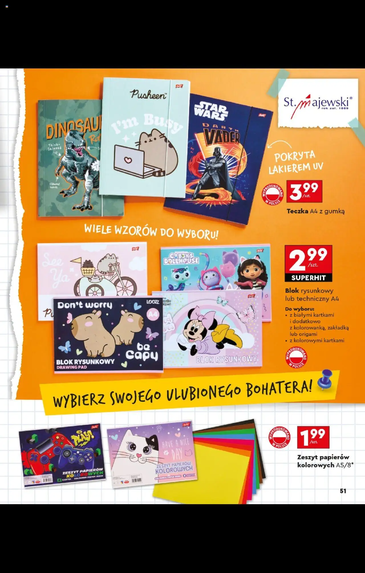 Biedronka gazetka Szkoła ważna od 28.07.2025 do 31.08.2025 strona 51