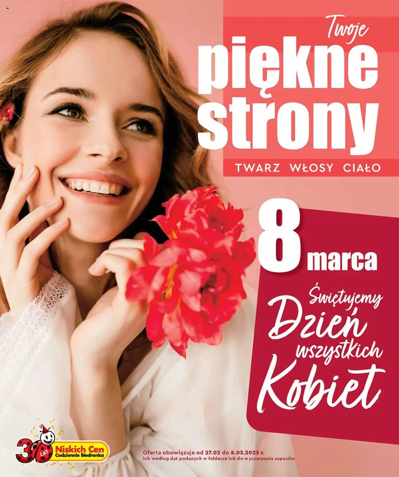 Biedronka gazetka Twoje Piekne Strony ważna od 27.02.2025 do 08.03.2025 strona 1