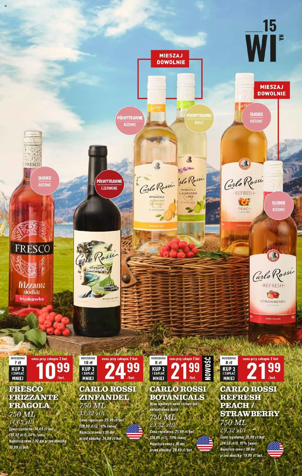 Biedronka gazetka ważna Czas na toast ważna od  22.09.2025 do 04.10.2025 strona 14