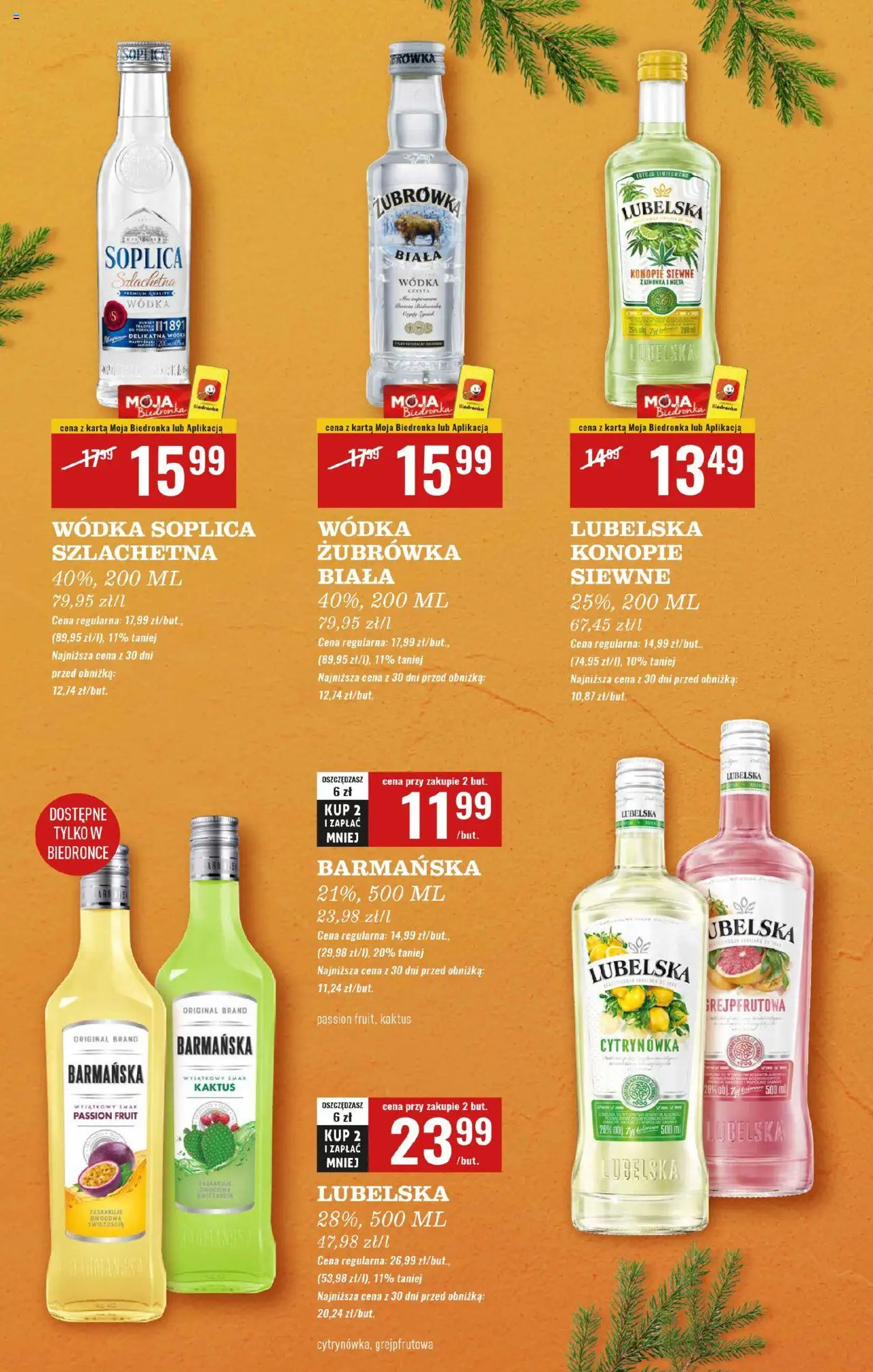 Biedronka gazetka ważna Czas na toast ważna od  22.09.2025 do 04.10.2025 strona 33