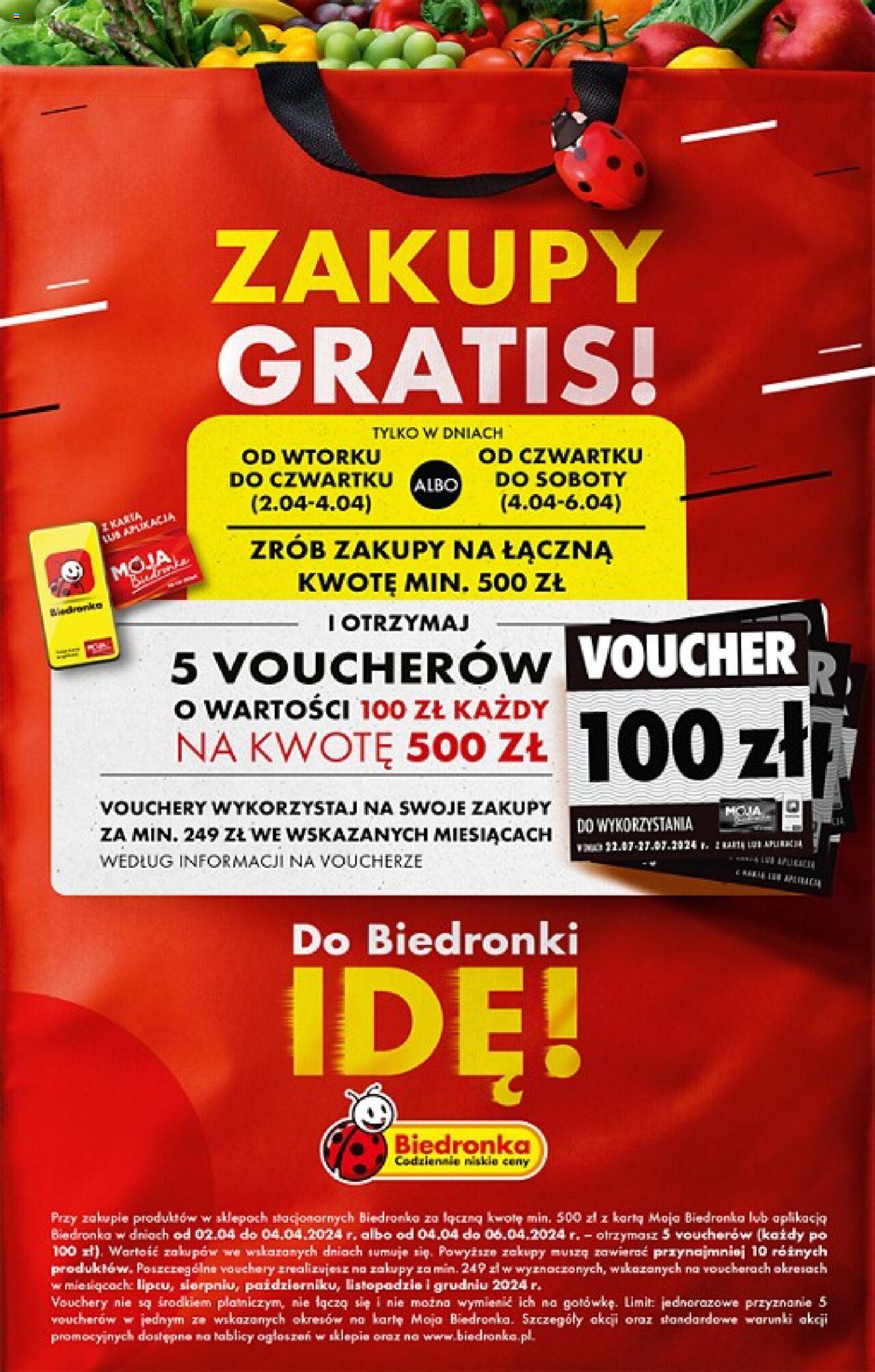 Biedronka gazetka ważna od 02.04.2024 do 06.04.2024 strona 2