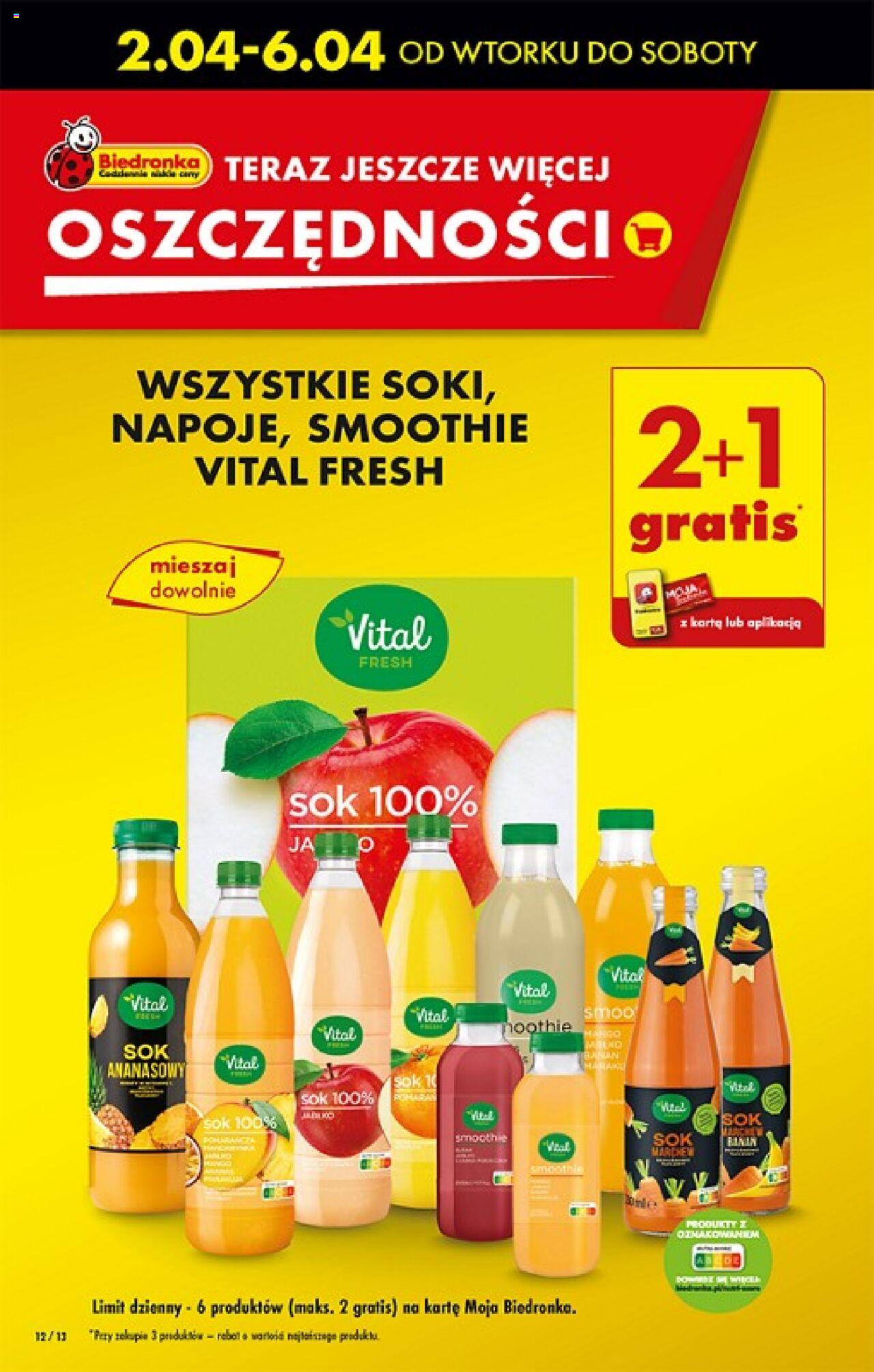 Biedronka gazetka ważna od 02.04.2024 do 06.04.2024 strona 12
