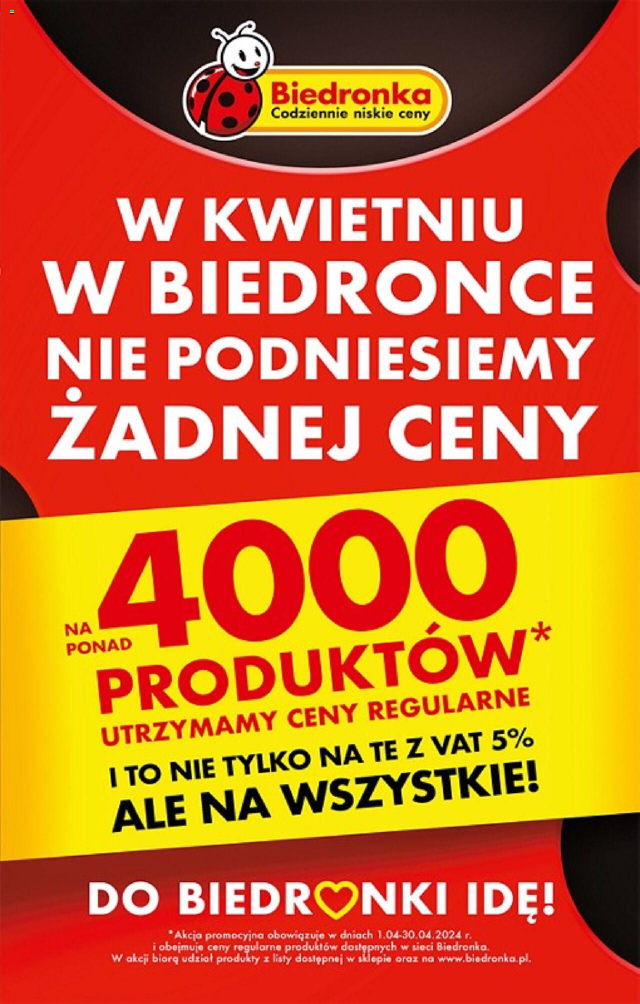 Biedronka gazetka ważna od 02.04.2024 do 06.04.2024 strona 3