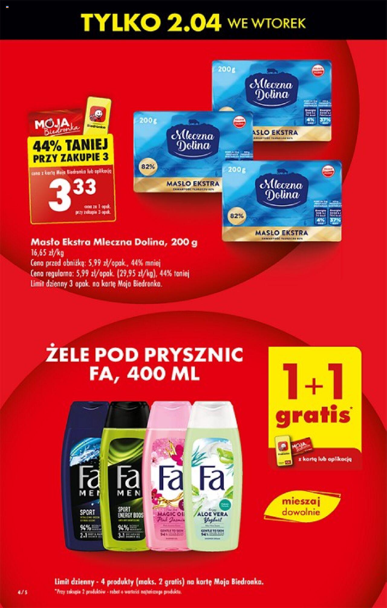 Biedronka gazetka ważna od 02.04.2024 do 06.04.2024 strona 4