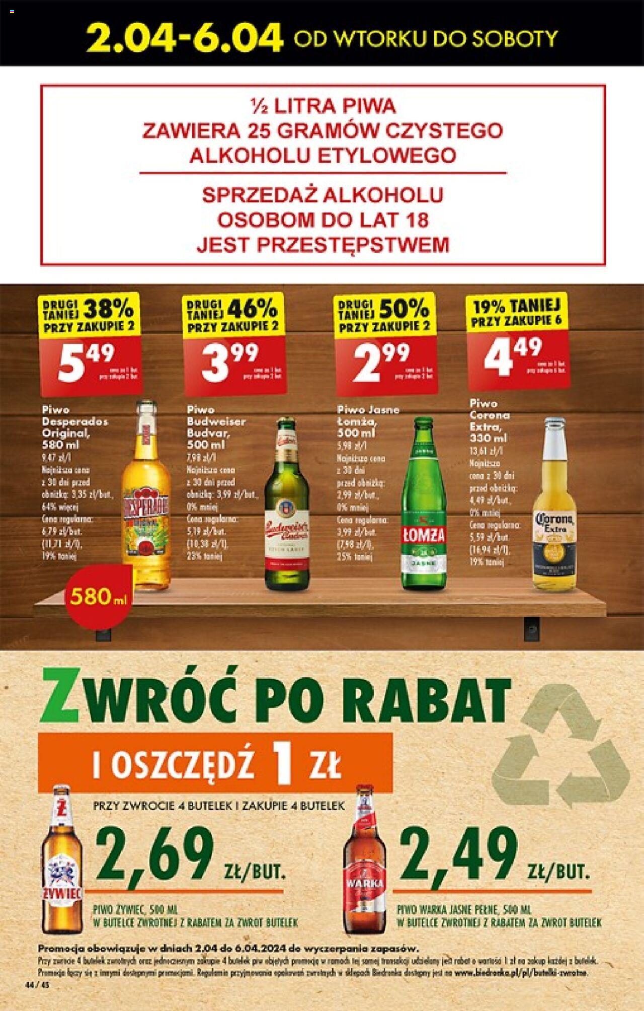 Biedronka gazetka ważna od 02.04.2024 do 06.04.2024 strona 50