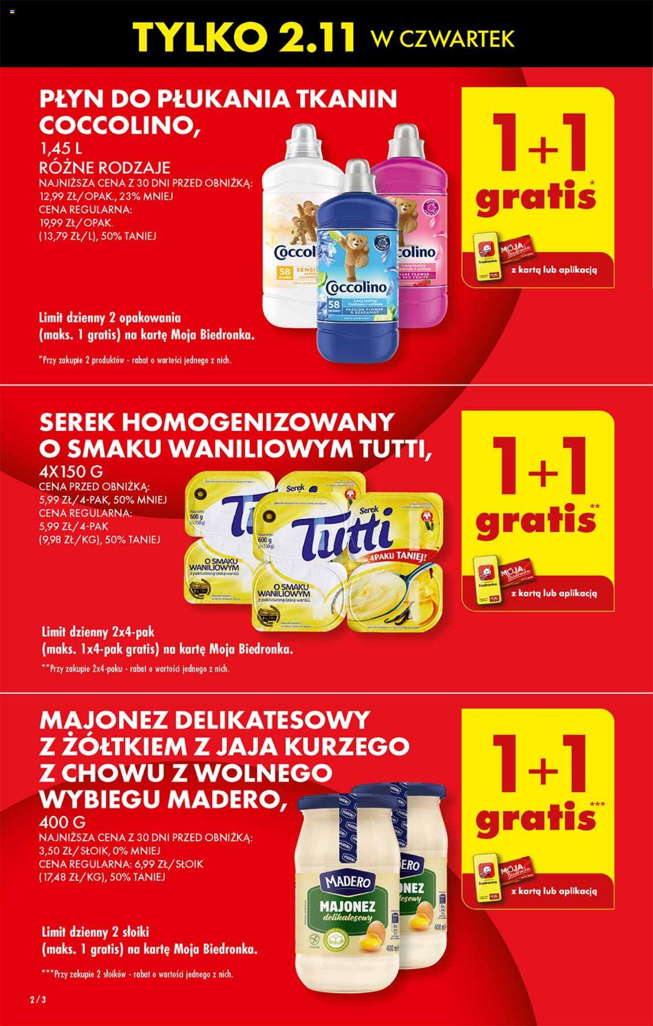 Biedronka gazetka ważna od 02.11.2023 do 08.11.2023 strona 2