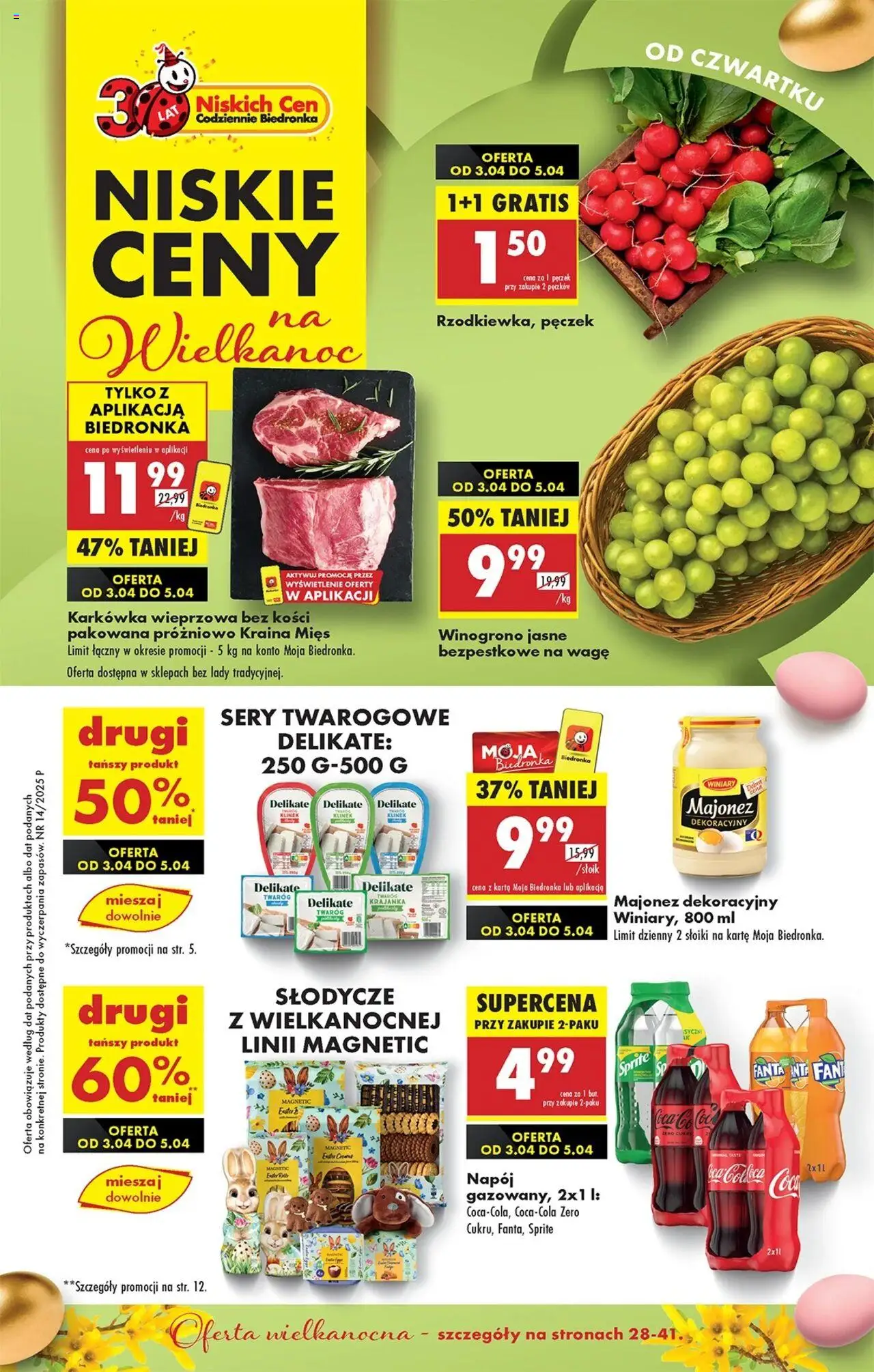 Biedronka gazetka ważna od 03.04.2025 do 09.04.2025 strona 1