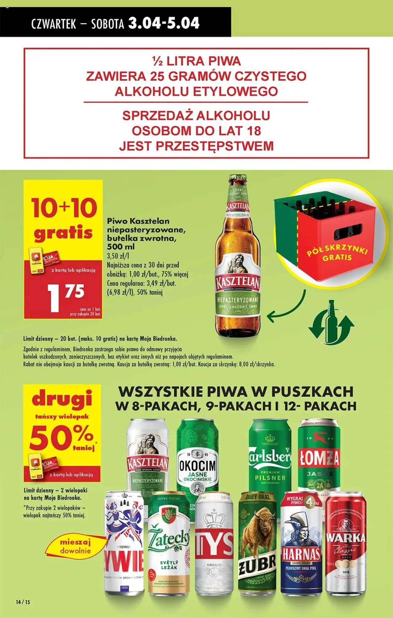 Biedronka gazetka ważna od 03.04.2025 do 09.04.2025 strona 14