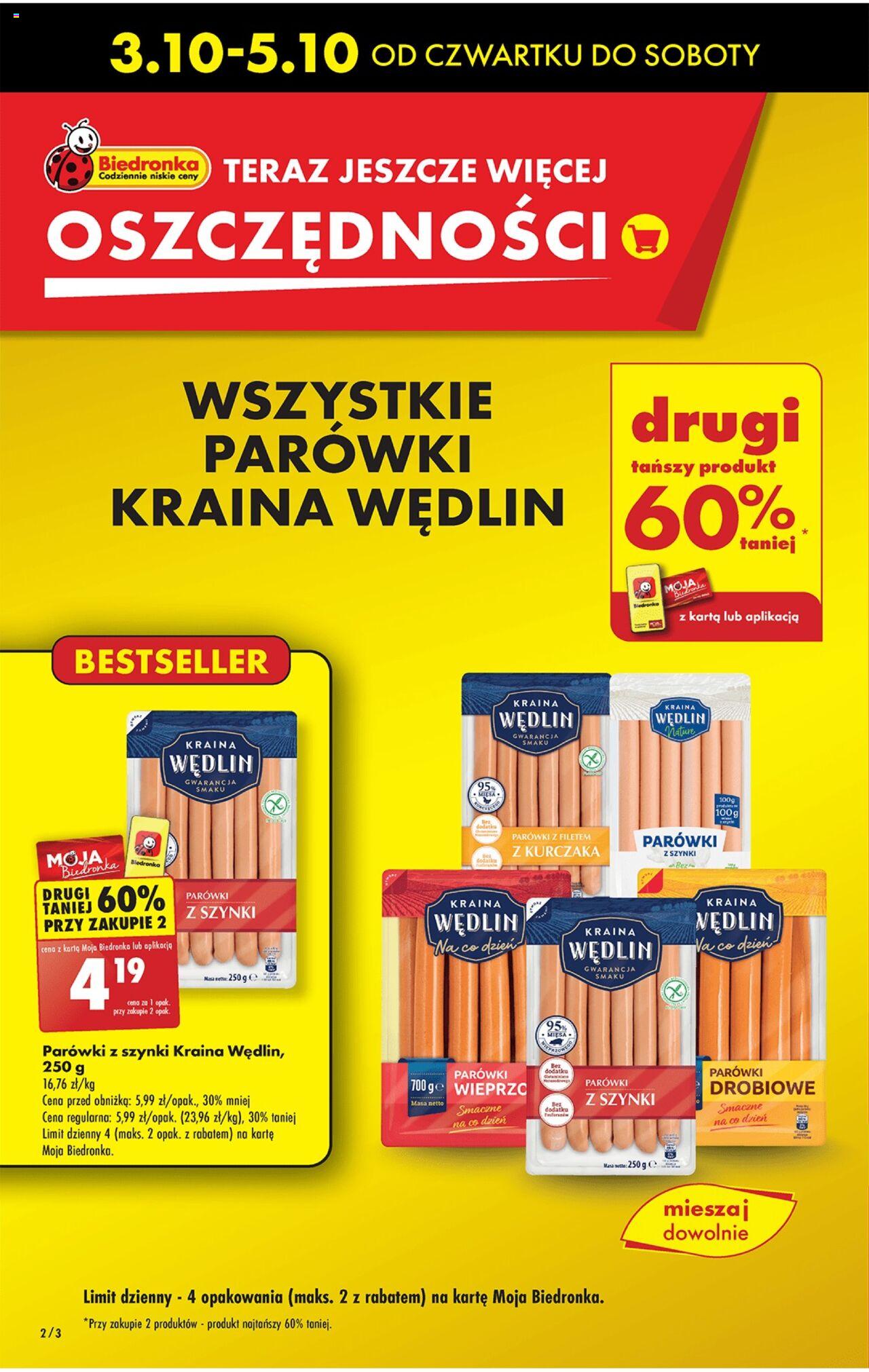  Biedronka gazetka ważna od 03.10.2024 do 09.10.2024 strona 2