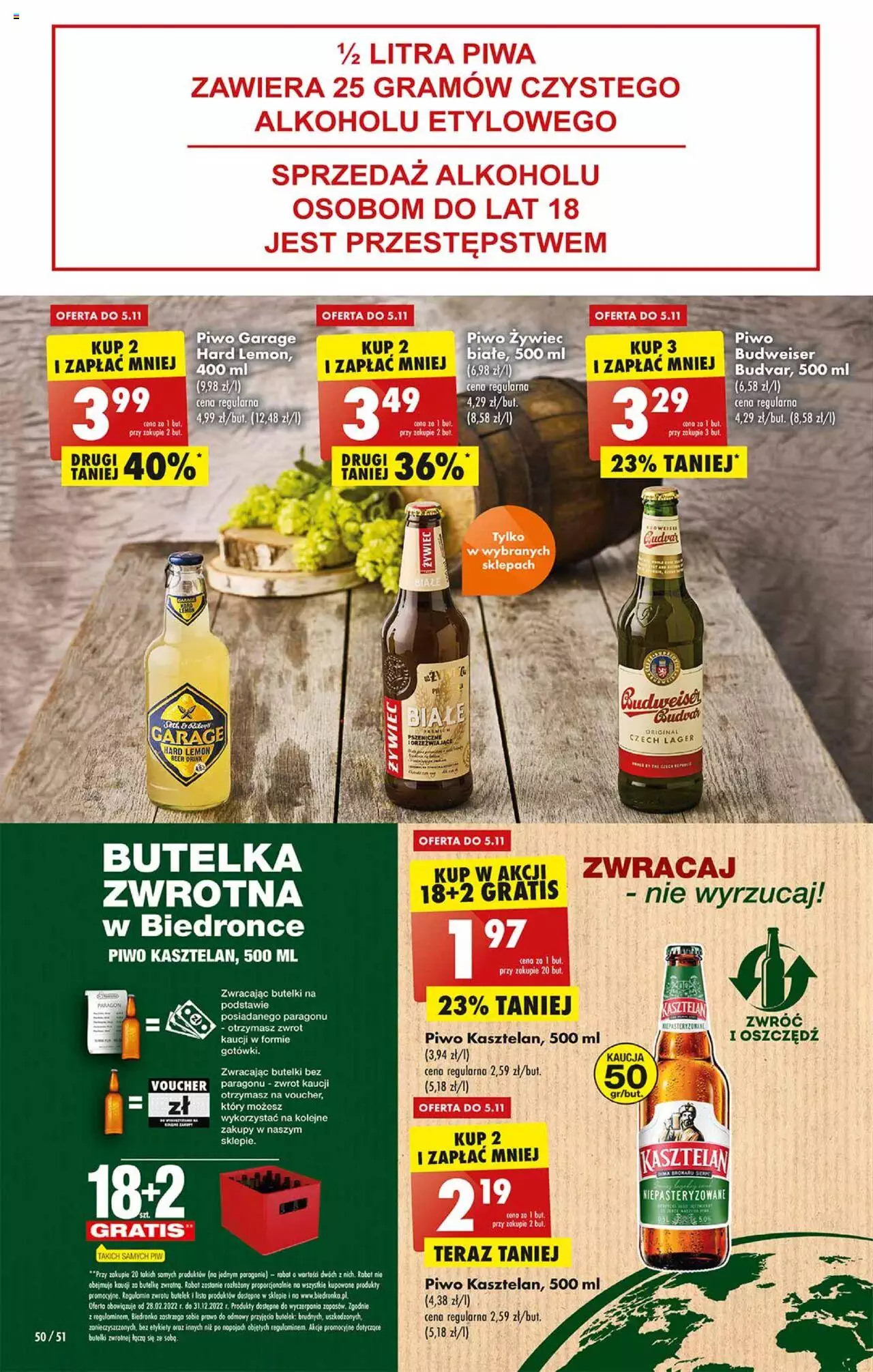 Biedronka gazetka ważna od 03.11.2022 do 09.11.2022 strona 50