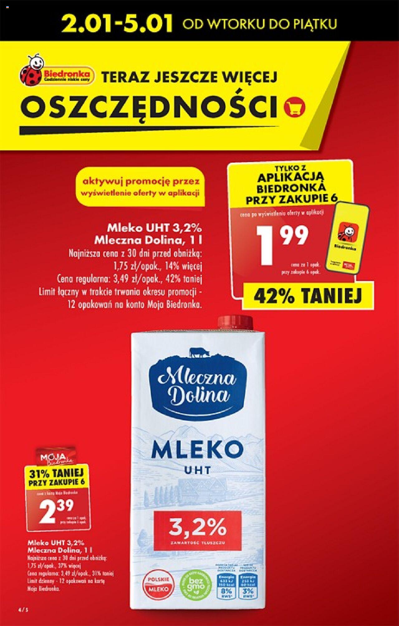 Biedronka gazetka ważna od  04.01.2024 do 10.01.2024 strona 4