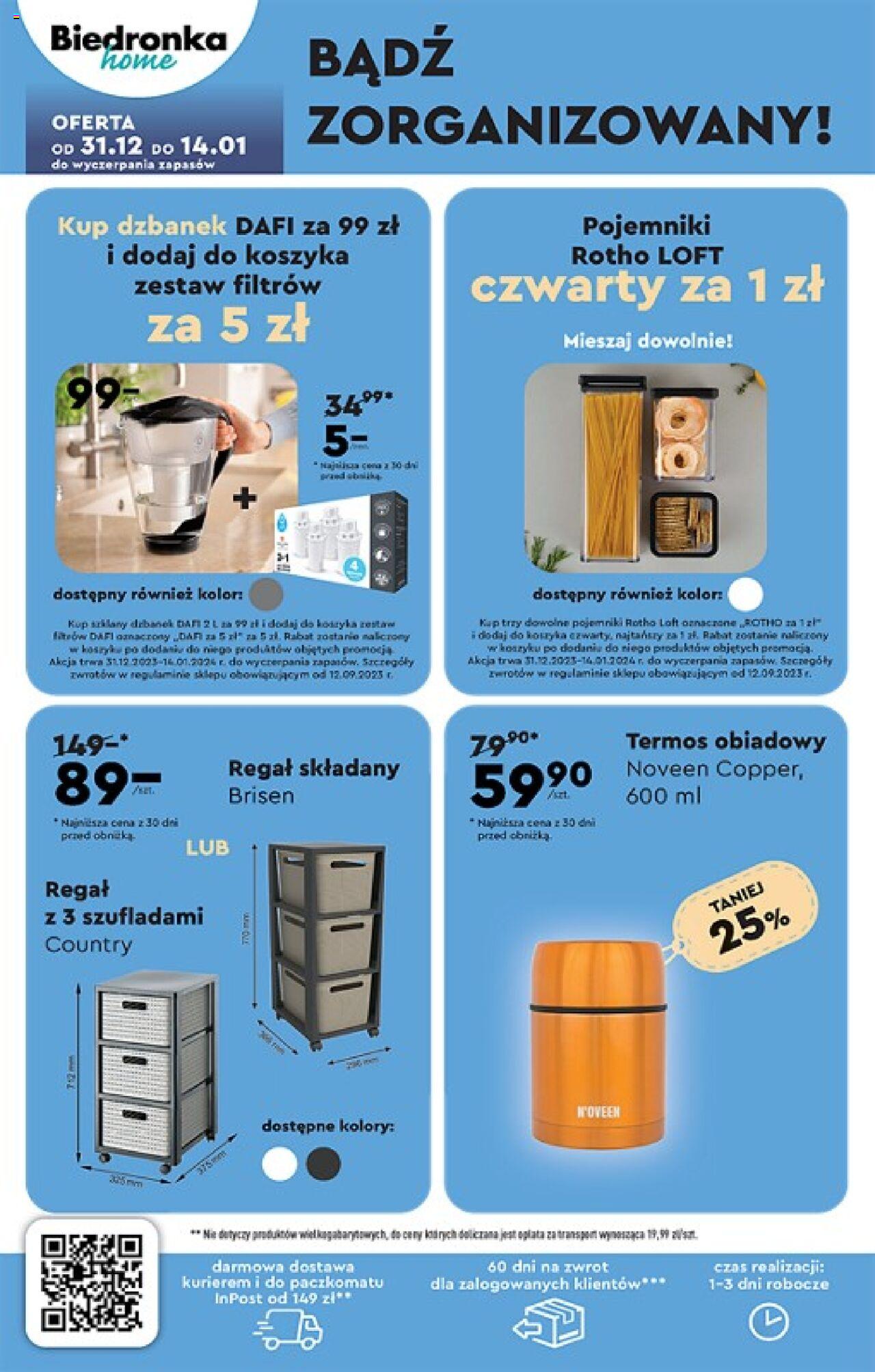 Biedronka gazetka ważna od  04.01.2024 do 10.01.2024 strona 68