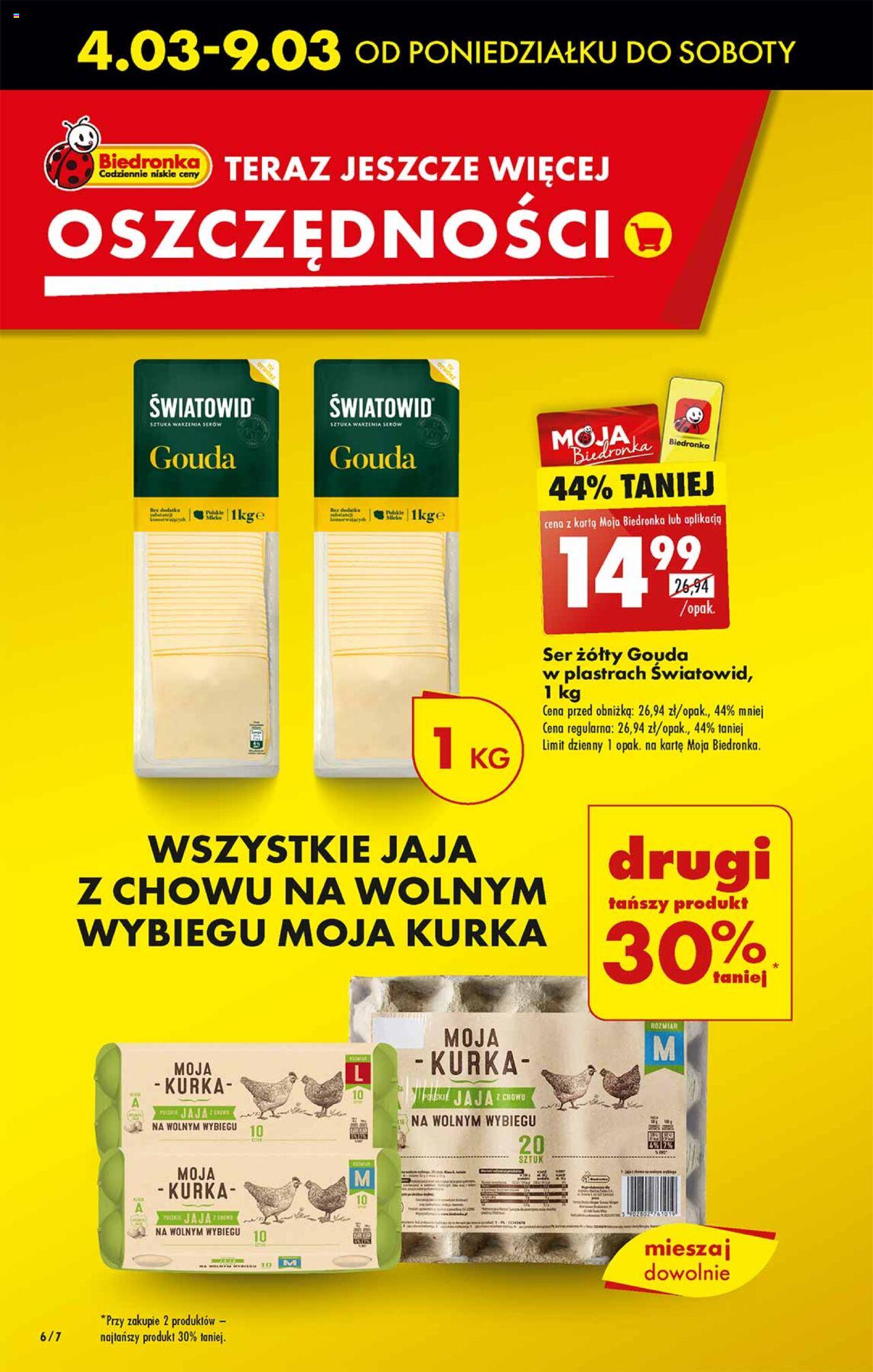 Biedronka gazetka ważna od 04.03.2024 do 09.03.2024 strona 6