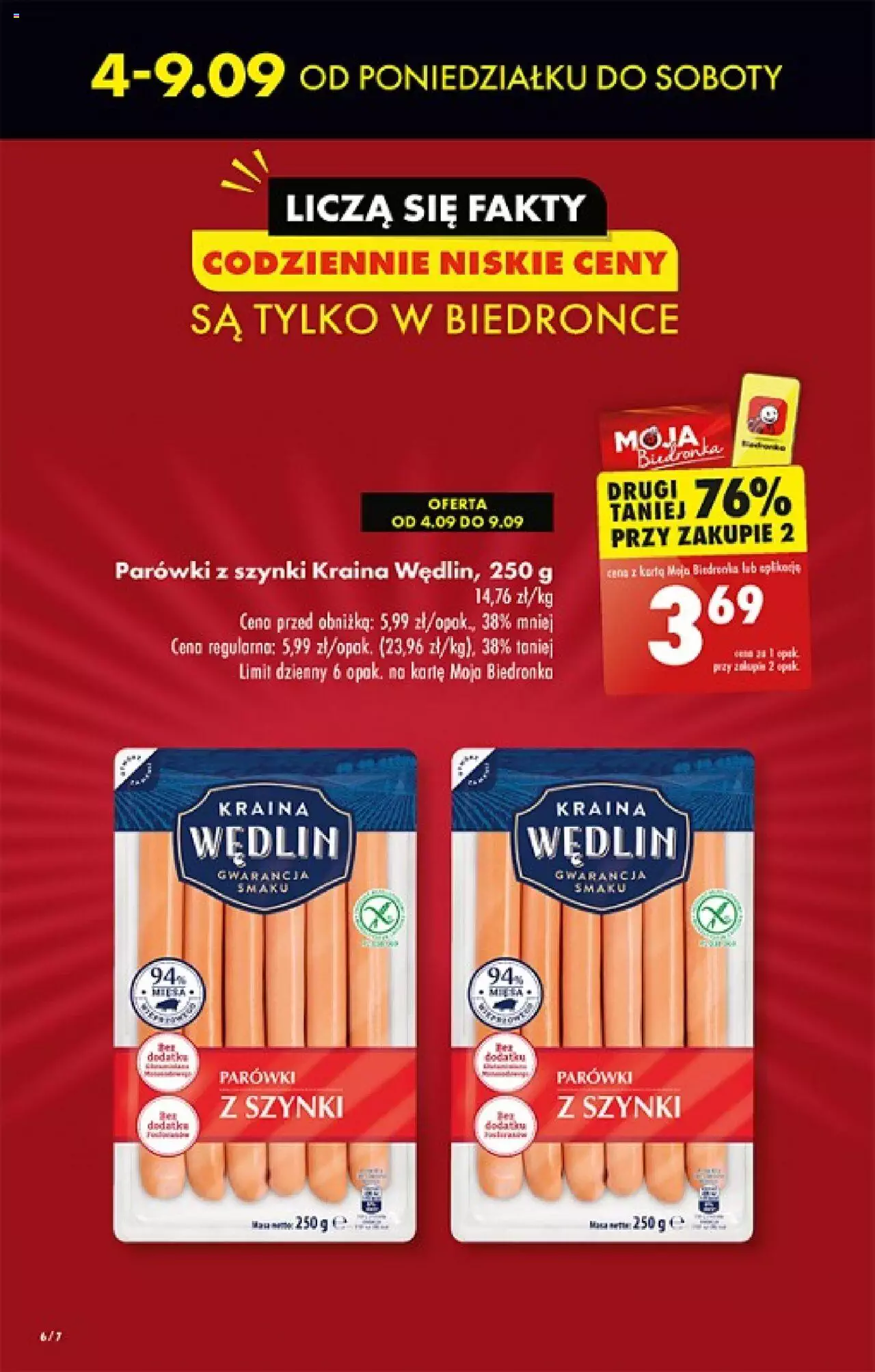 Biedronka gazetka ważna od 04.09.2023 do 09.09.2023 strona 6