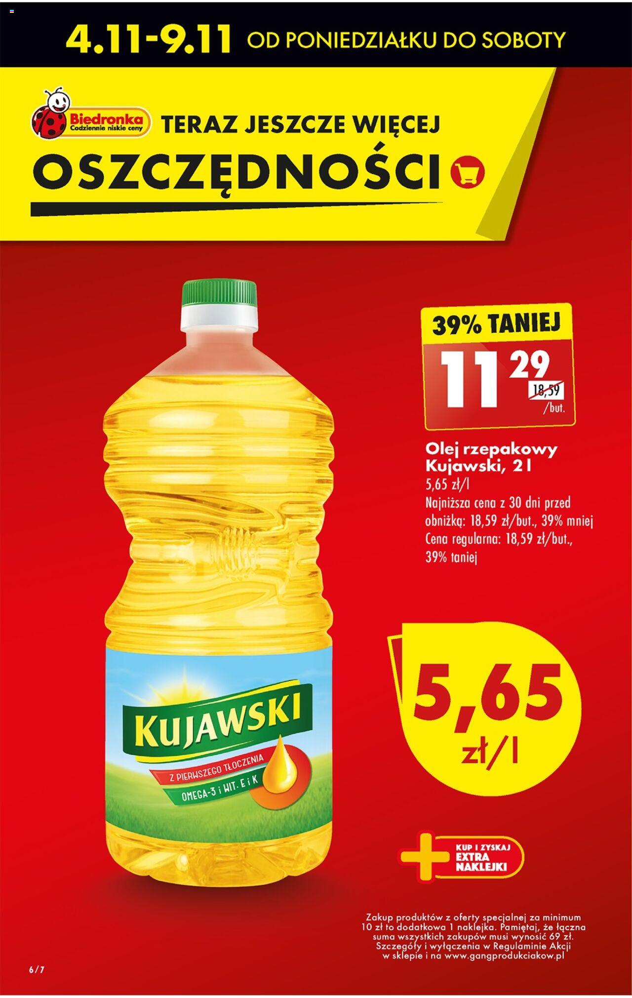 Biedronka gazetka ważna  od 04.11.2024 do 09.11.2024 strona 6