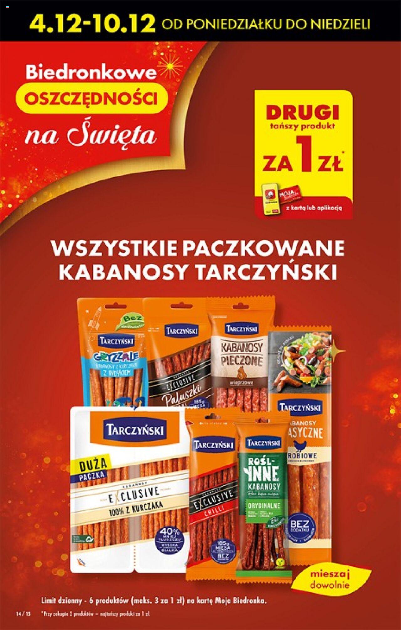 Biedronka gazetka ważna od 04.12.2023 do 10.12.2023 strona 14