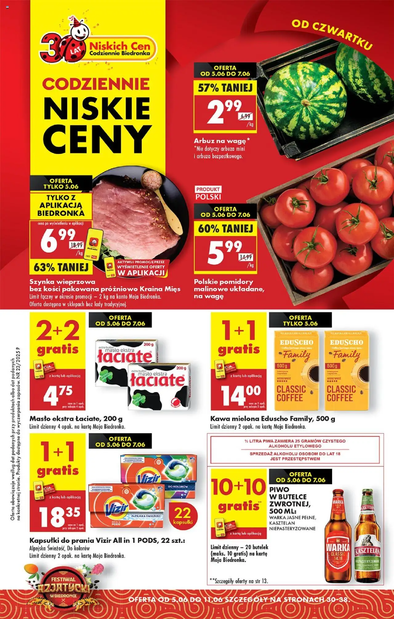 Biedronka gazetka ważna od  05.06.2025 do 11.06.2025 strona 1