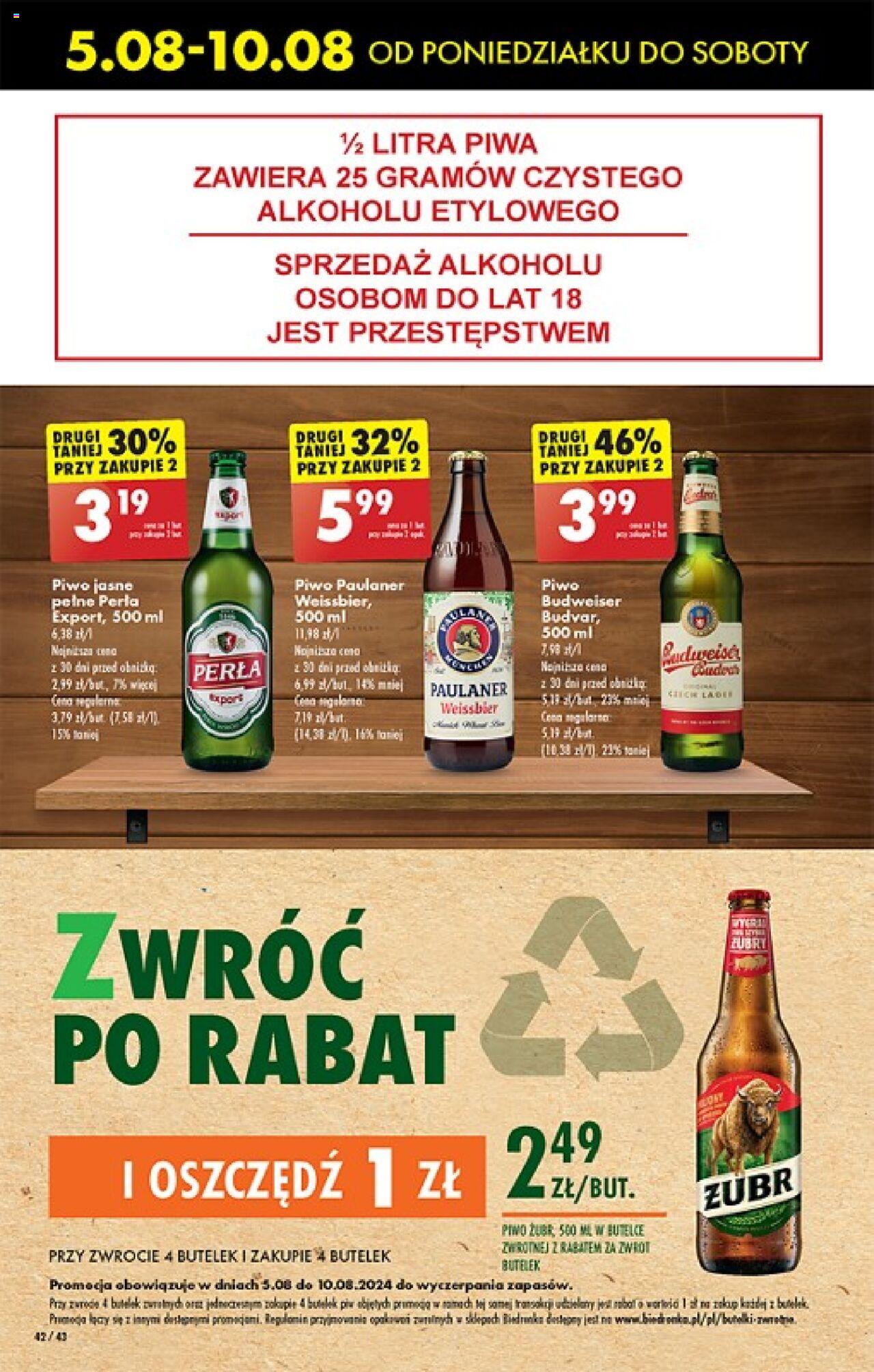 Biedronka gazetka ważna od 05.08.2024 do 10.08.2024 strona 40