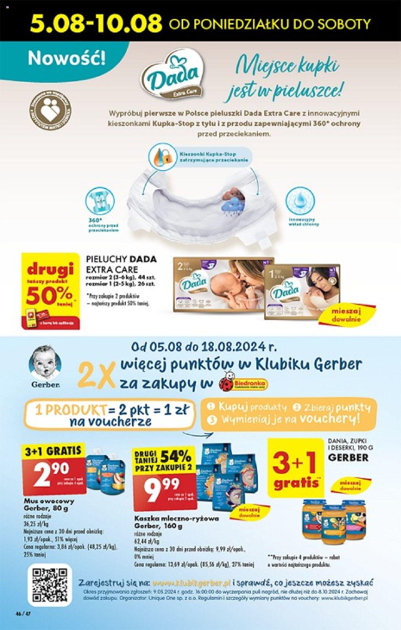 Biedronka gazetka ważna od 05.08.2024 do 10.08.2024 strona 44