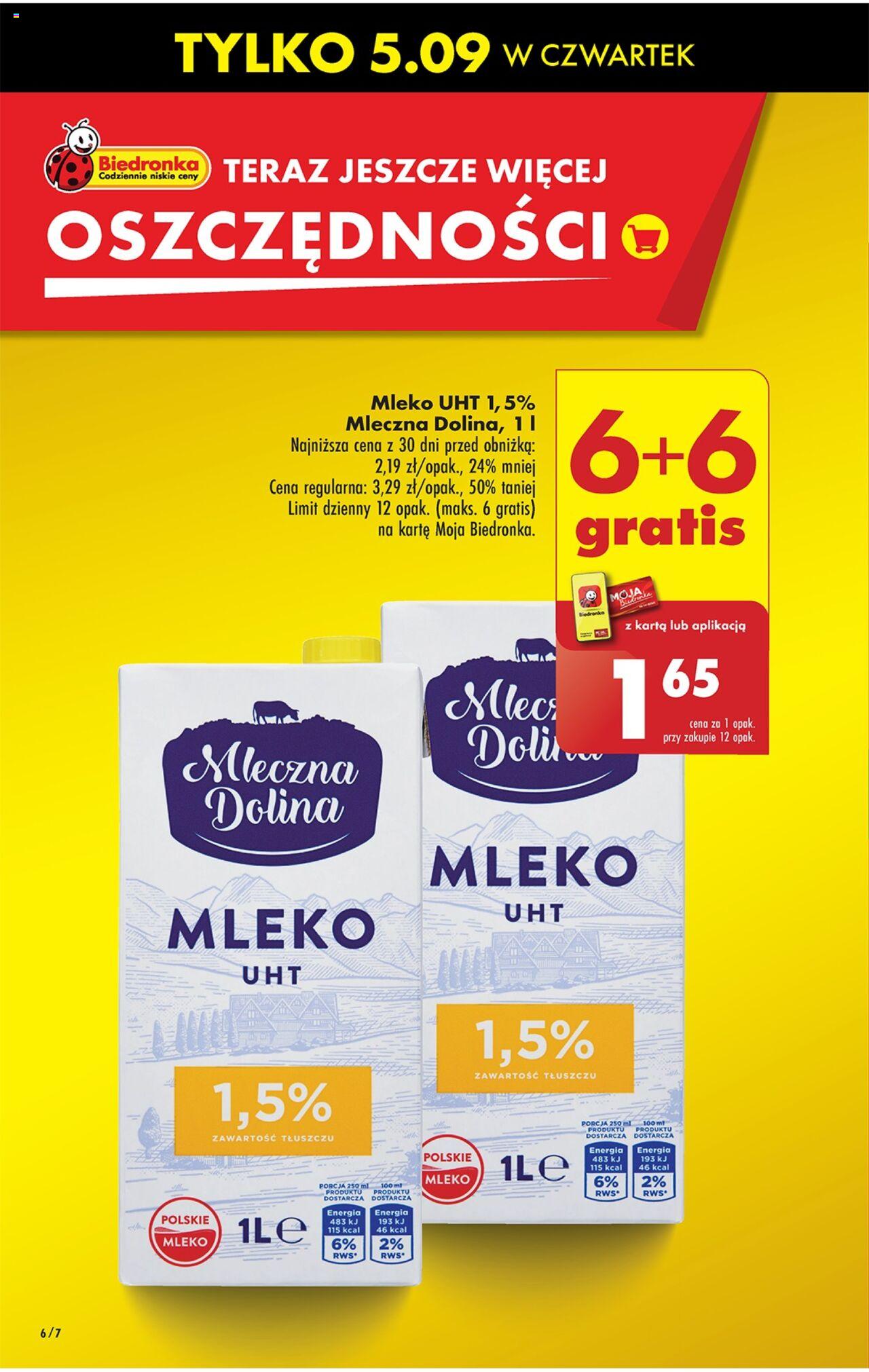 Biedronka gazetka ważna od 05.09.2024 do 11.09.2024 strona 6