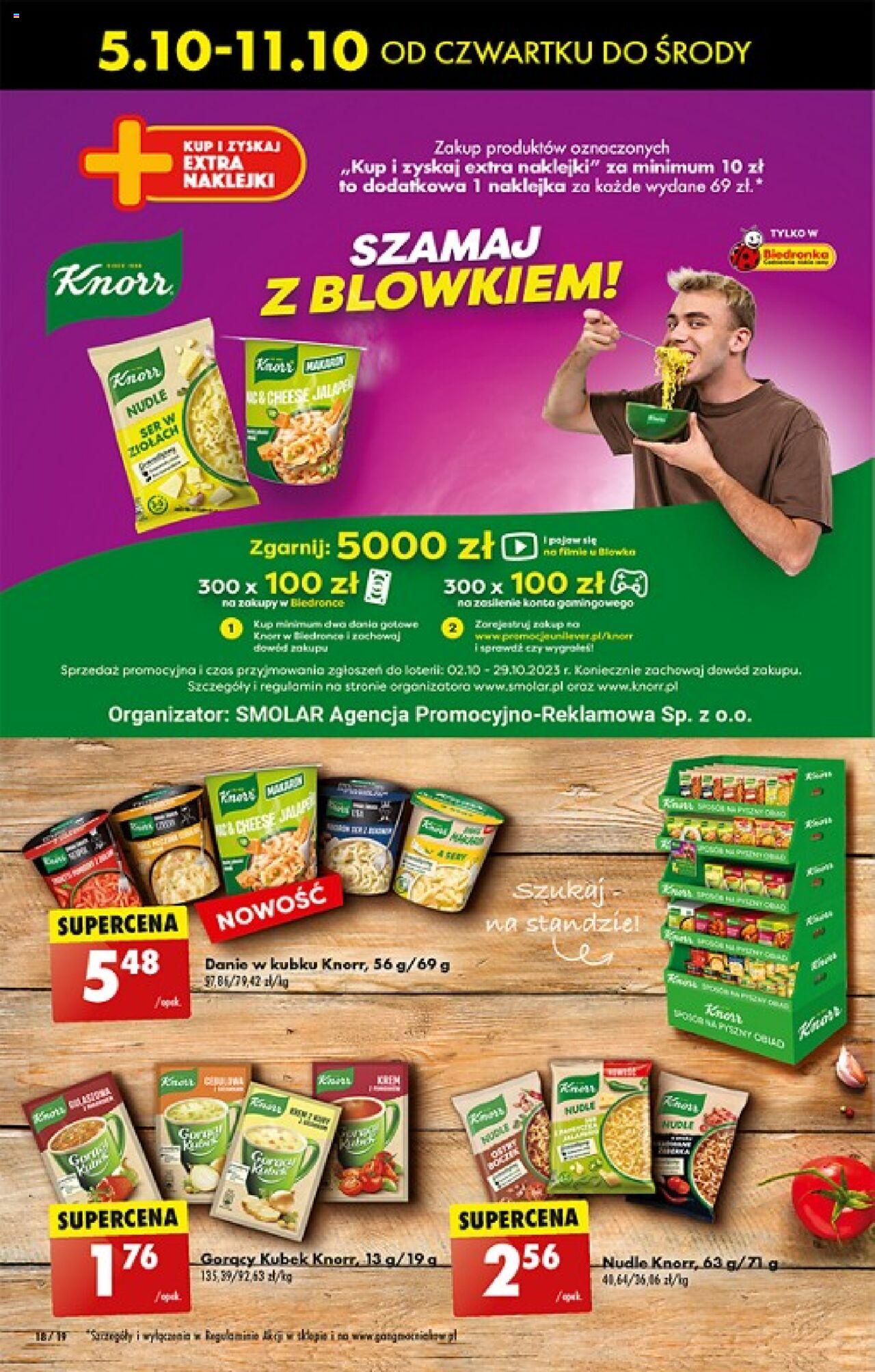 Biedronka gazetka ważna od 05.10.2023 do 11.10.2023 strona 16