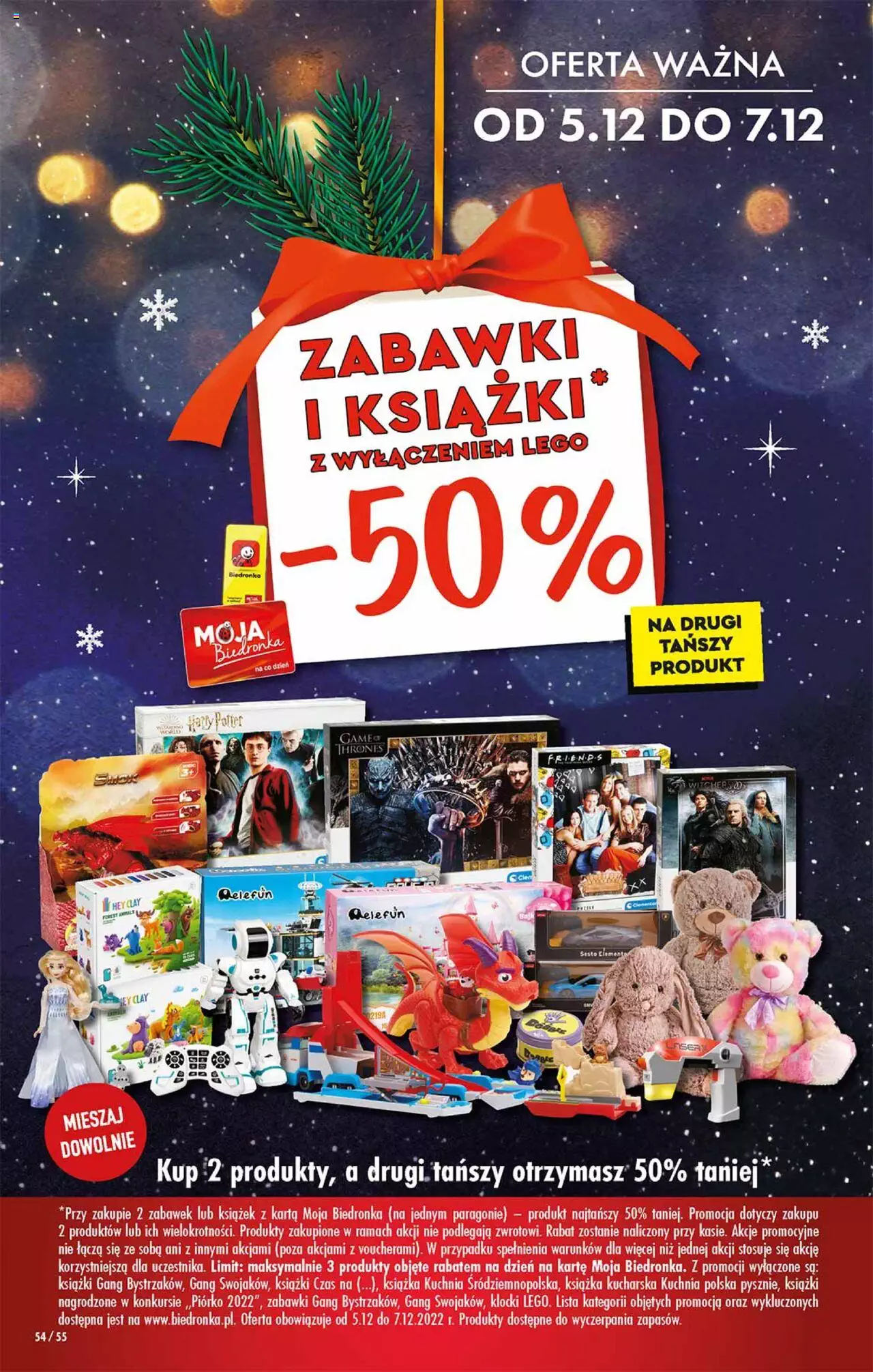 Biedronka gazetka ważna od 05.12.2022 do 11.12.2022 strona 54