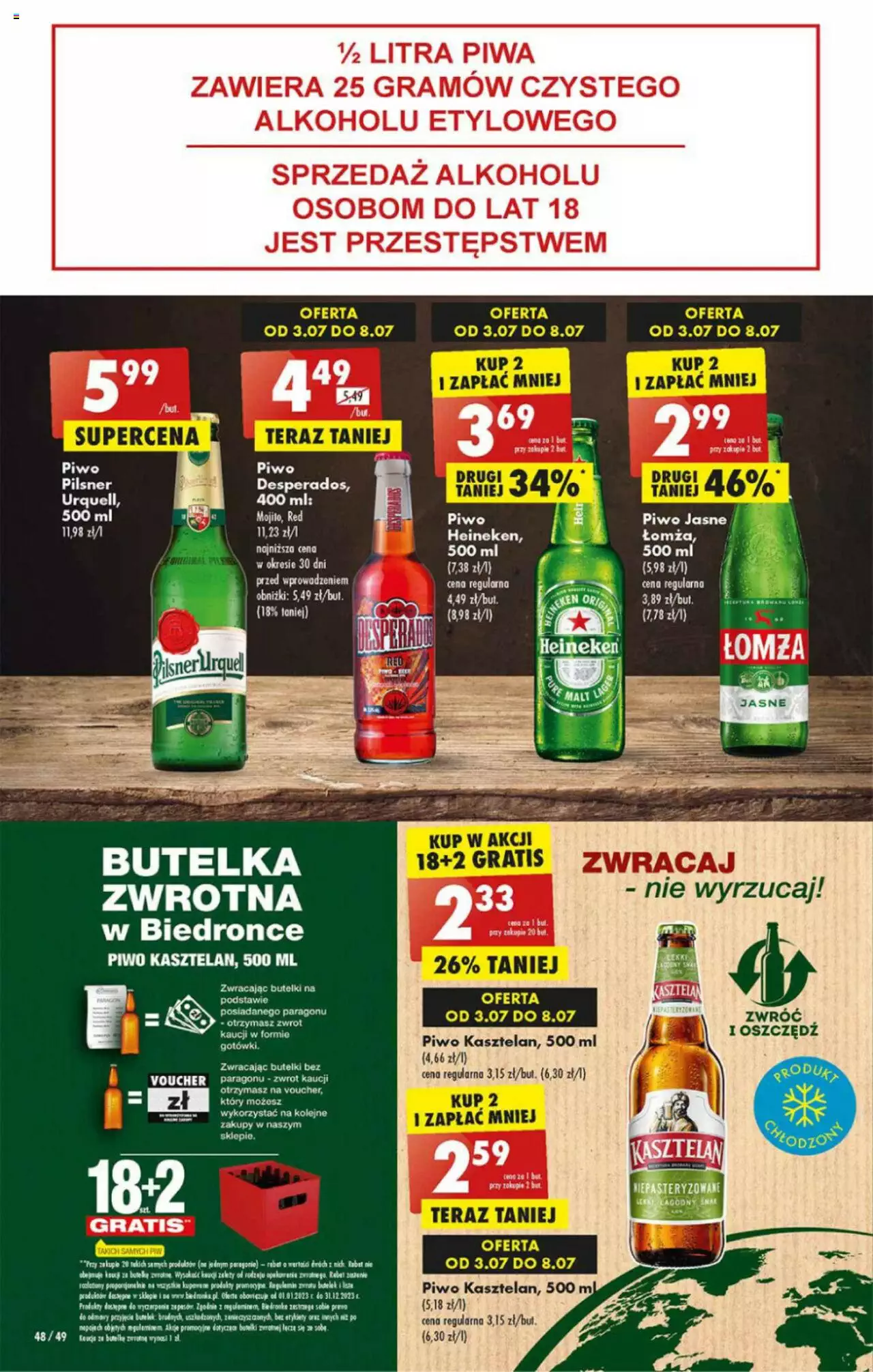 Biedronka gazetka ważna od 06.07.2023 do 12.07.2023 strona 47