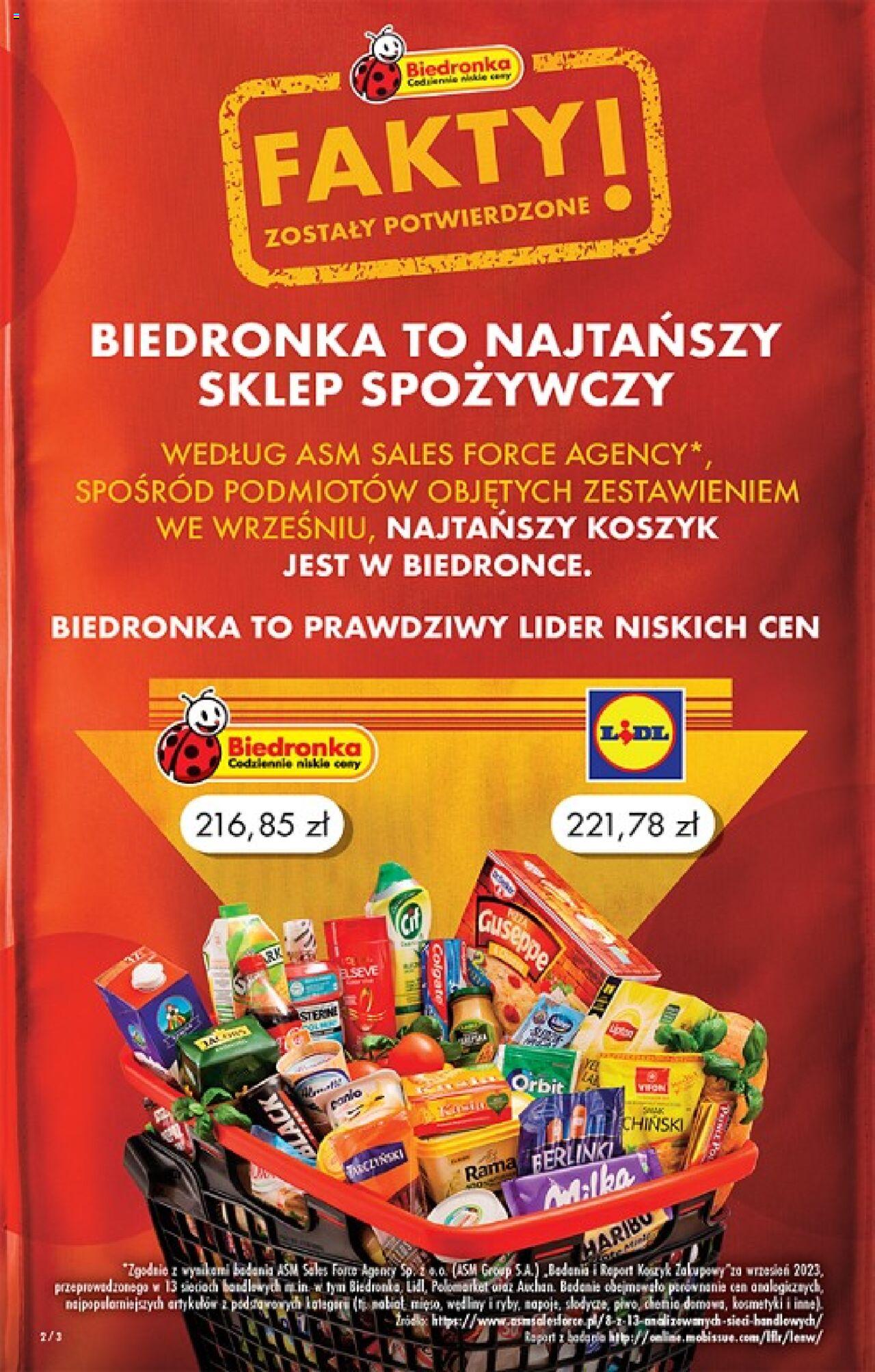 Biedronka gazetka ważna od 06.11.2023 do 11.11.2023 strona 2