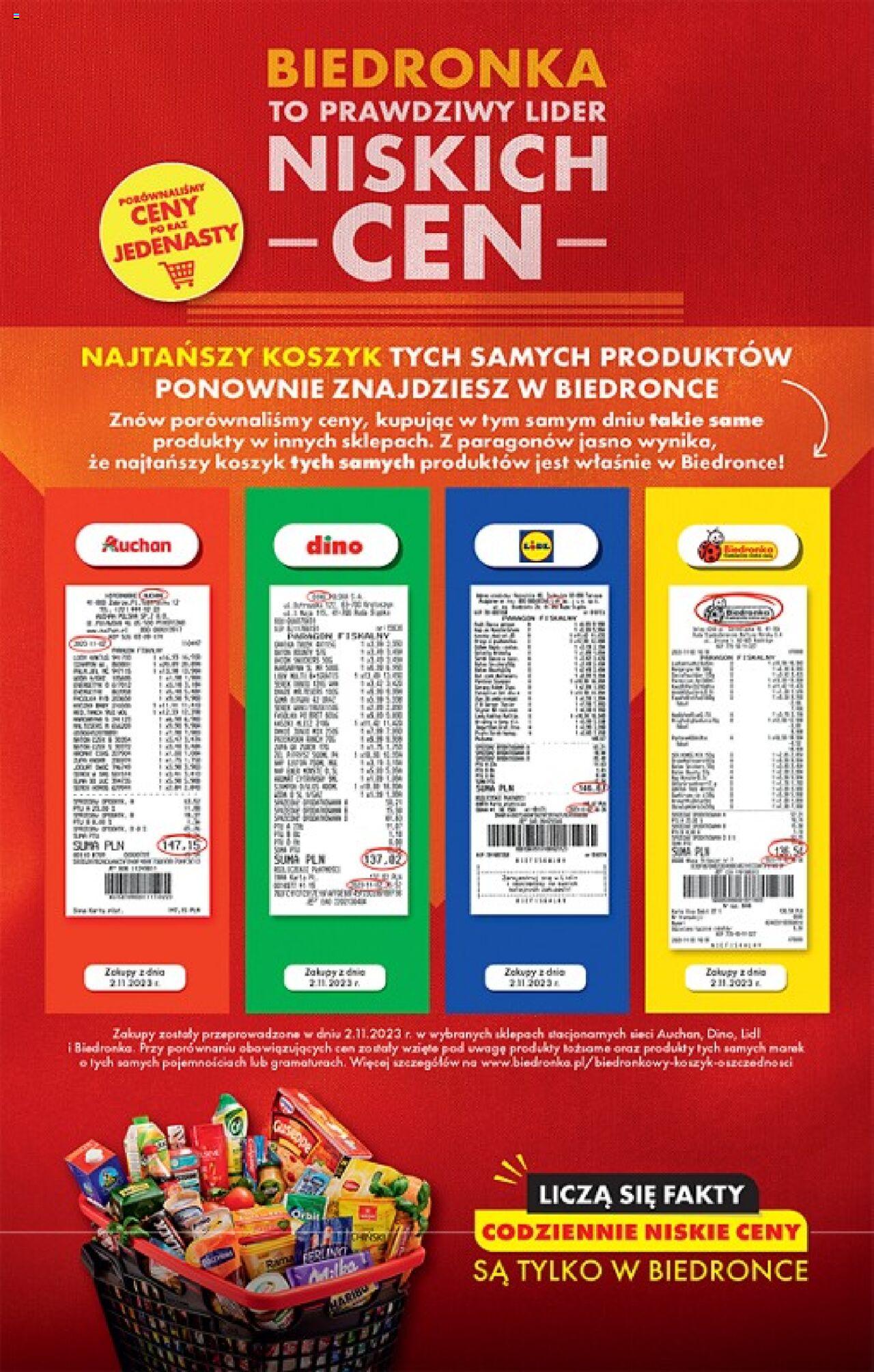 Biedronka gazetka ważna od 06.11.2023 do 11.11.2023 strona 3