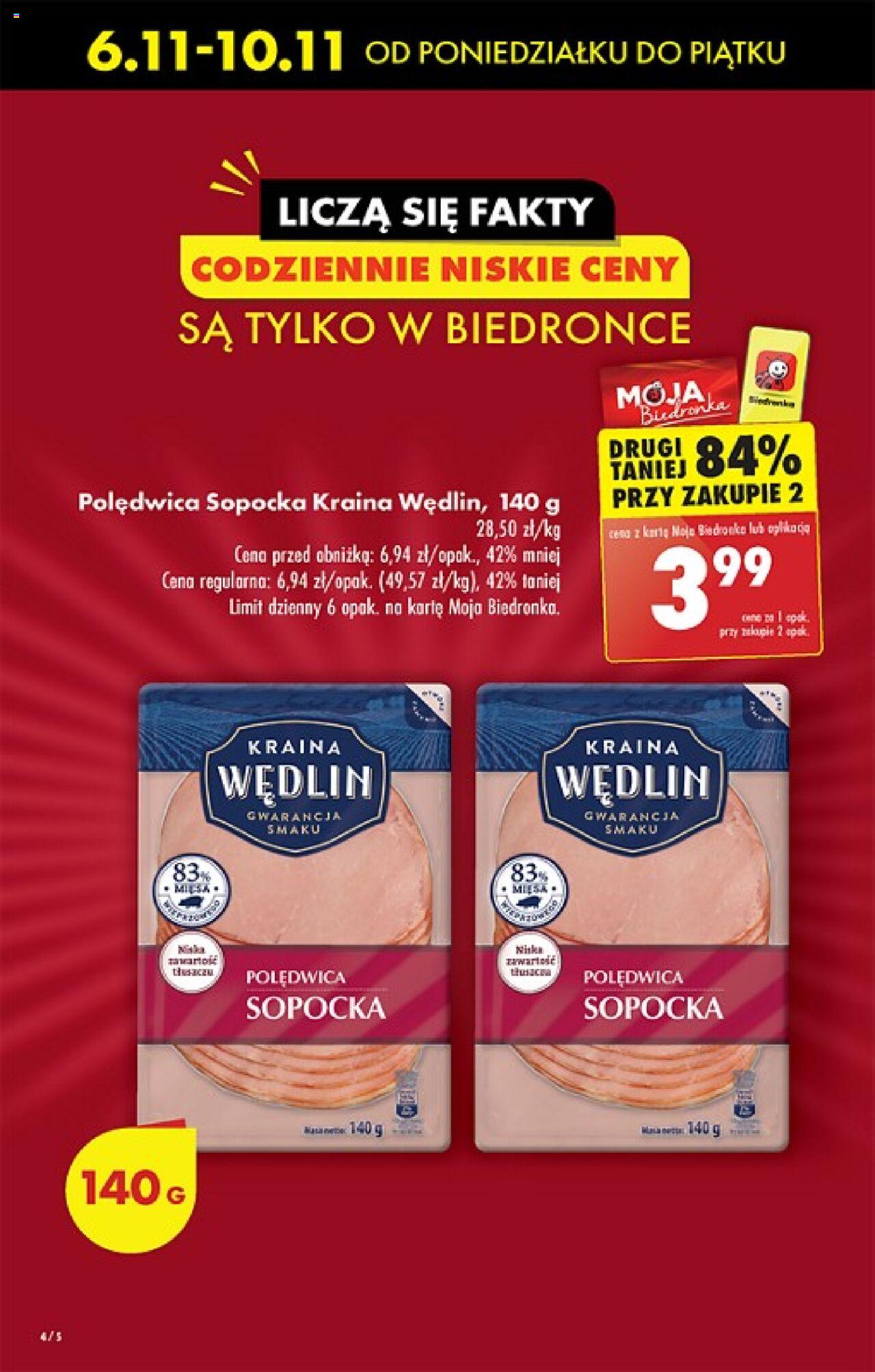 Biedronka gazetka ważna od 06.11.2023 do 11.11.2023 strona 4
