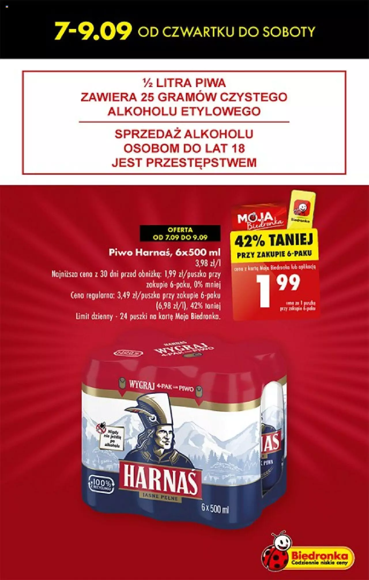 Biedronka gazetka ważna od 07.09.2023 do 13.09.2023 strona 9