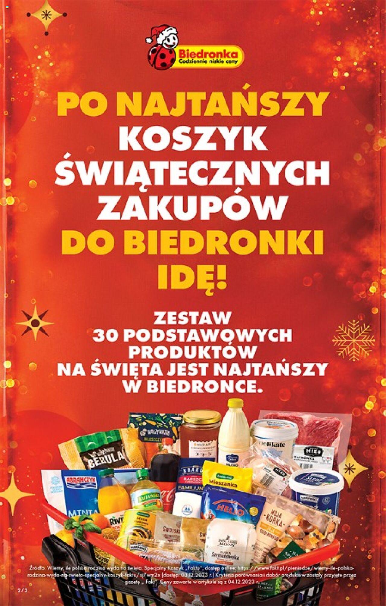 Biedronka gazetka ważna od  07.12.2023 do 13.12.2023 strona 2