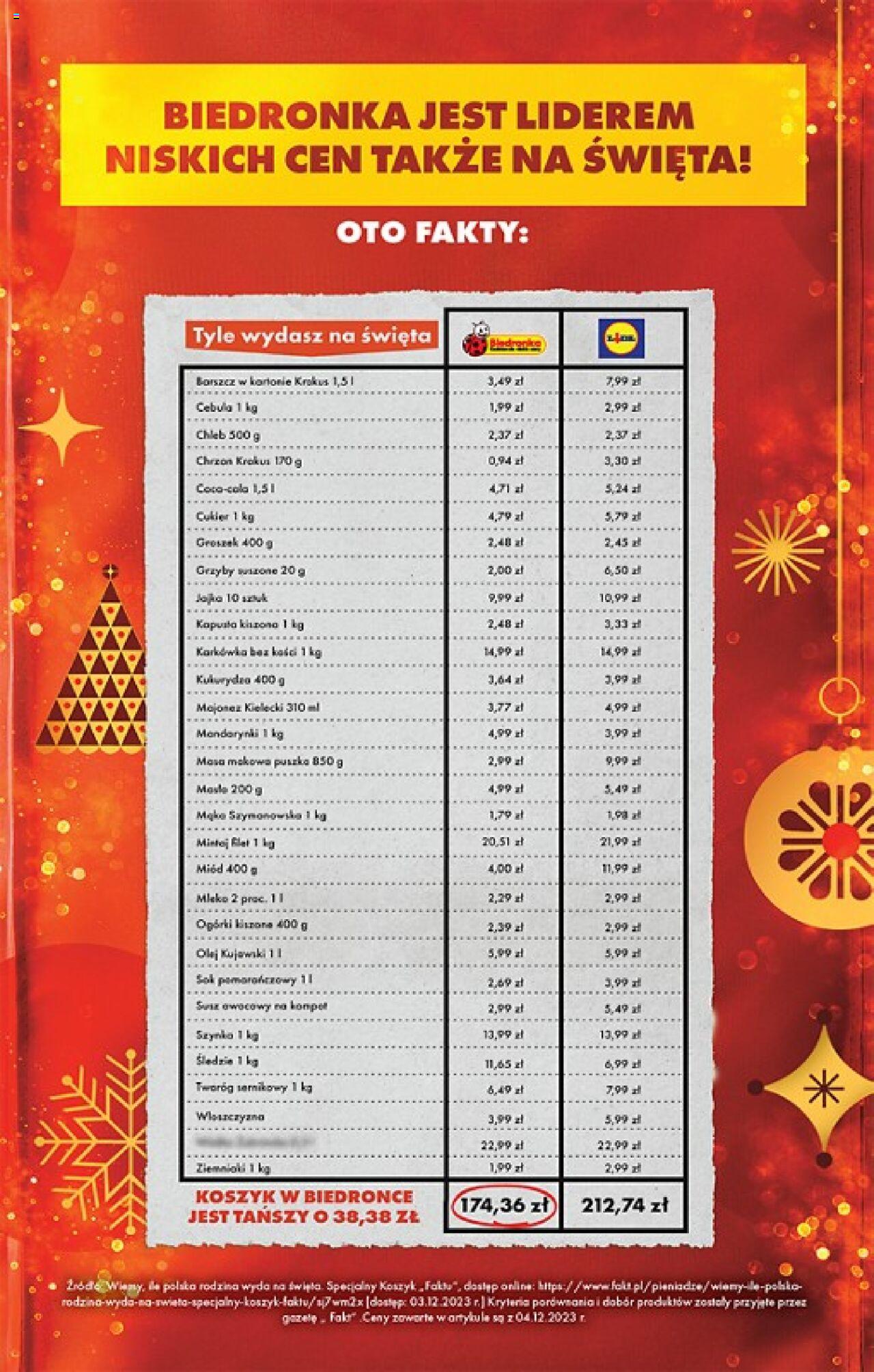 Biedronka gazetka ważna od  07.12.2023 do 13.12.2023 strona 3