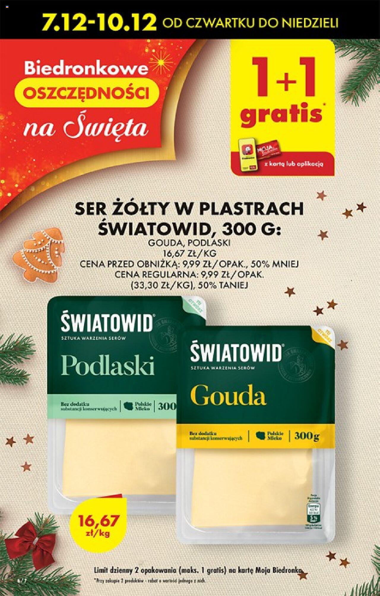Biedronka gazetka ważna od  07.12.2023 do 13.12.2023 strona 6