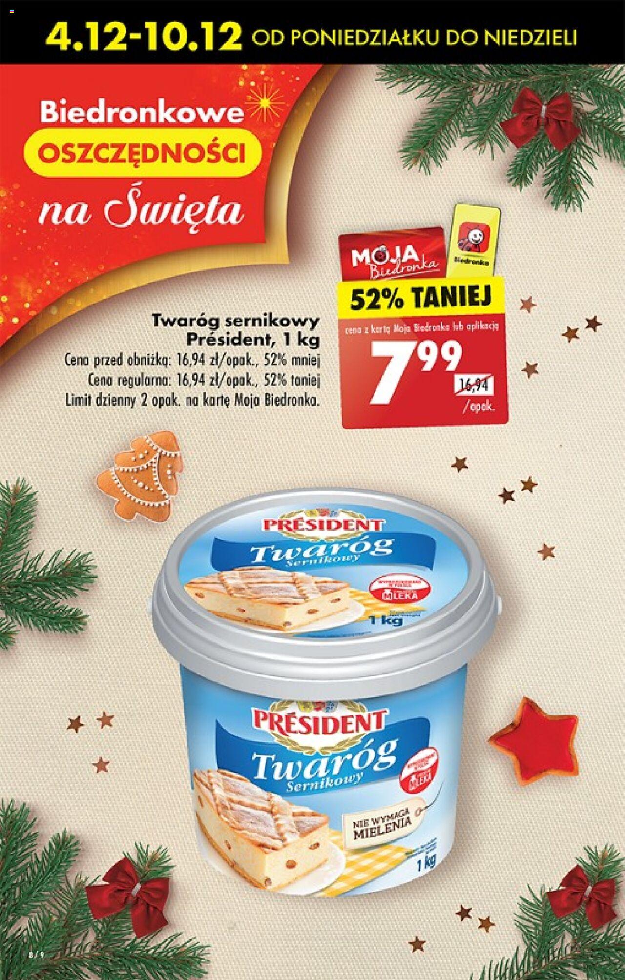 Biedronka gazetka ważna od  07.12.2023 do 13.12.2023 strona 8