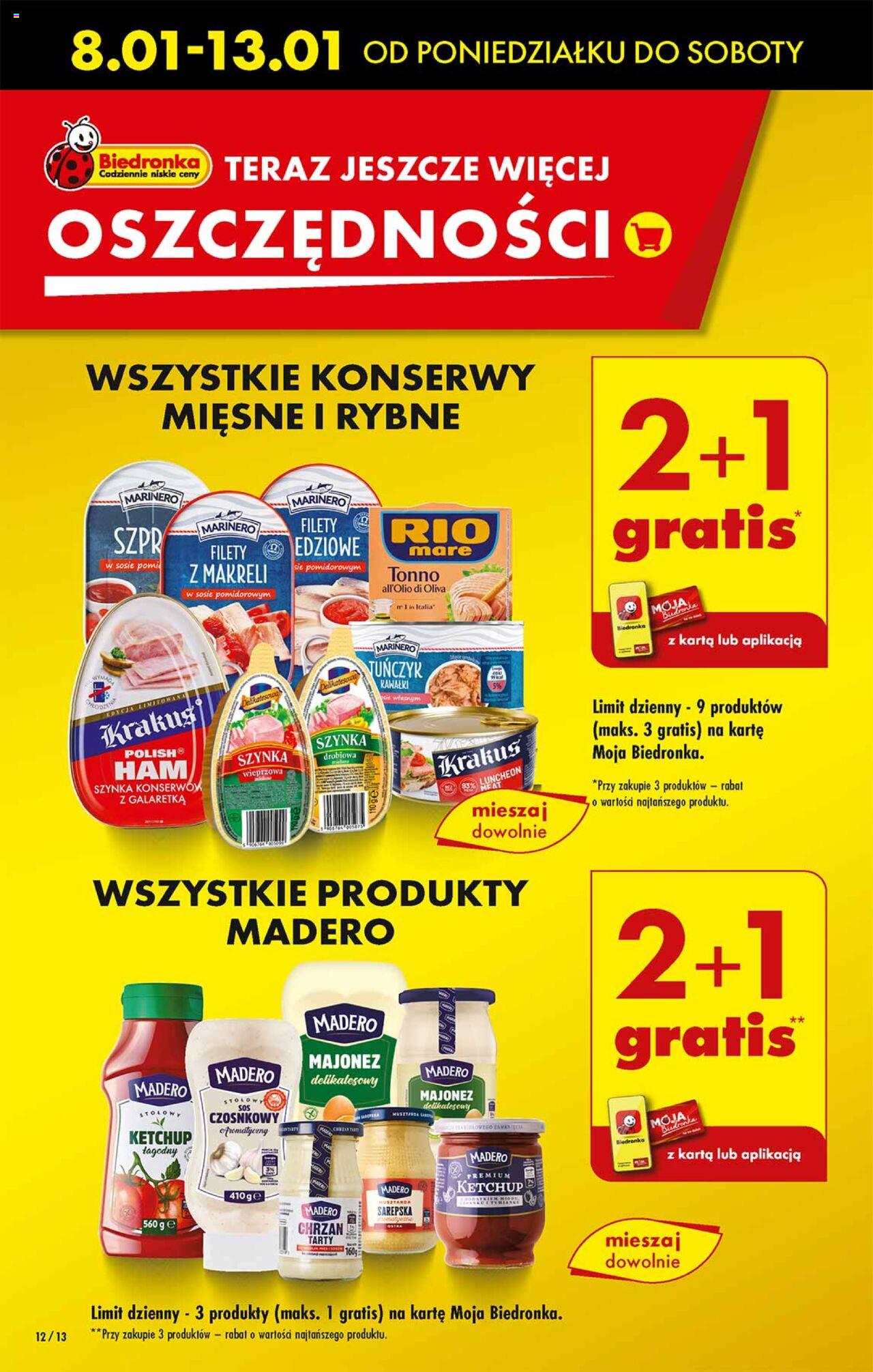 Biedronka gazetka ważna od 08.01.2024 do 13.01.2024 strona 12