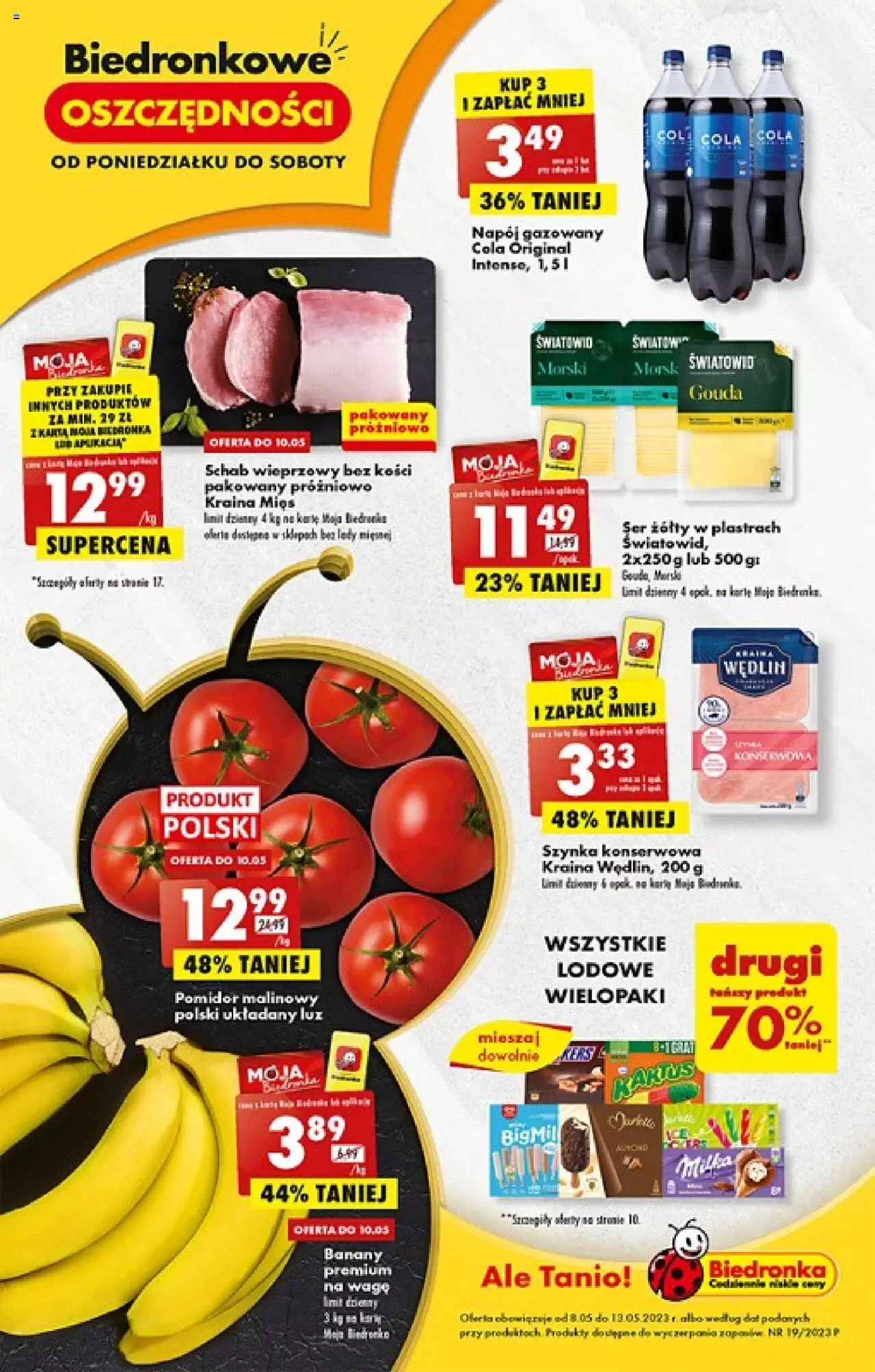 Biedronka gazetka ważna od 08.05.2023 do 13.05.2023 strona 1
