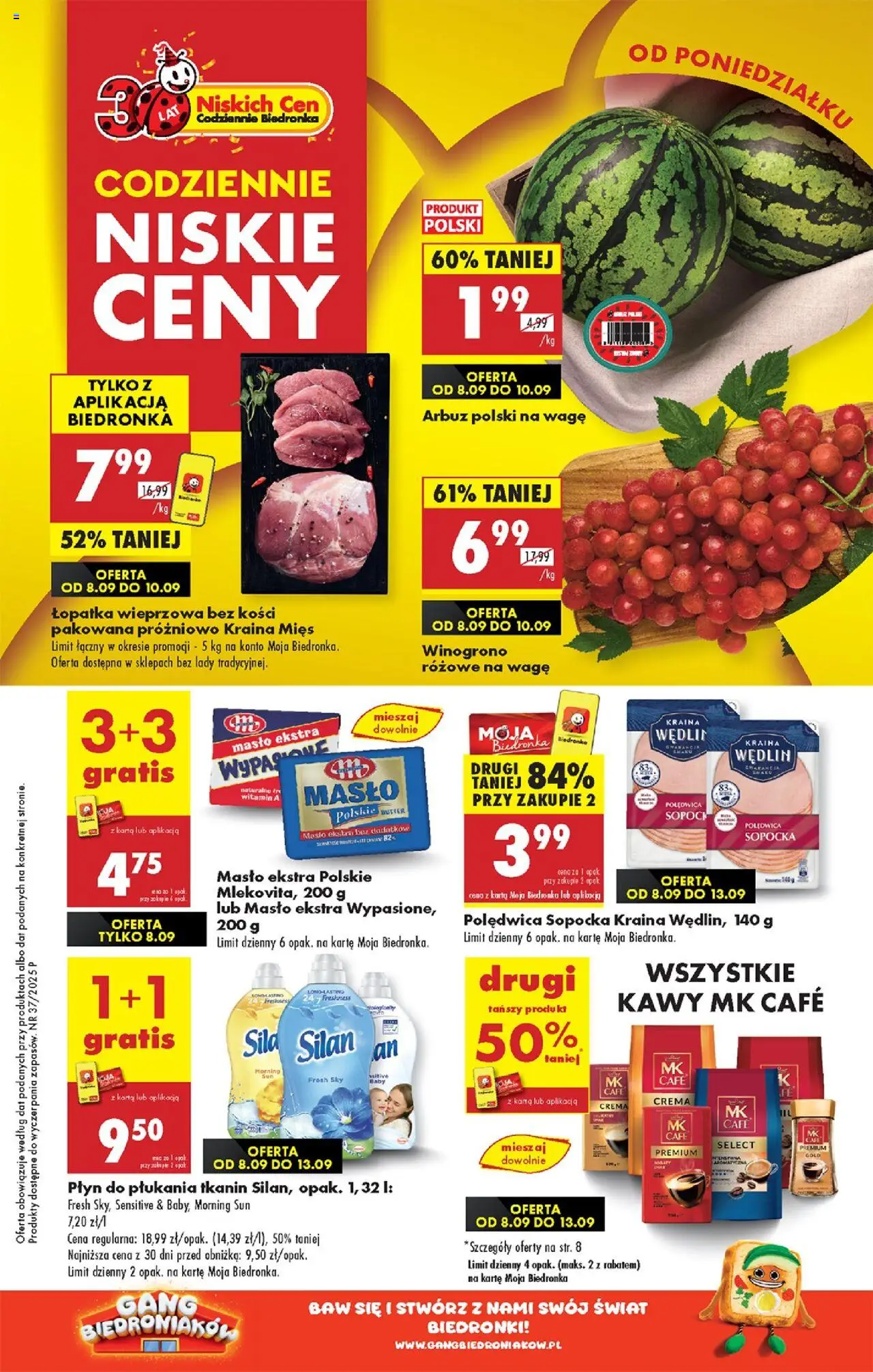 Biedronka  gazetka ważna od 08.09.2025 do  13.09.2025 strona 1