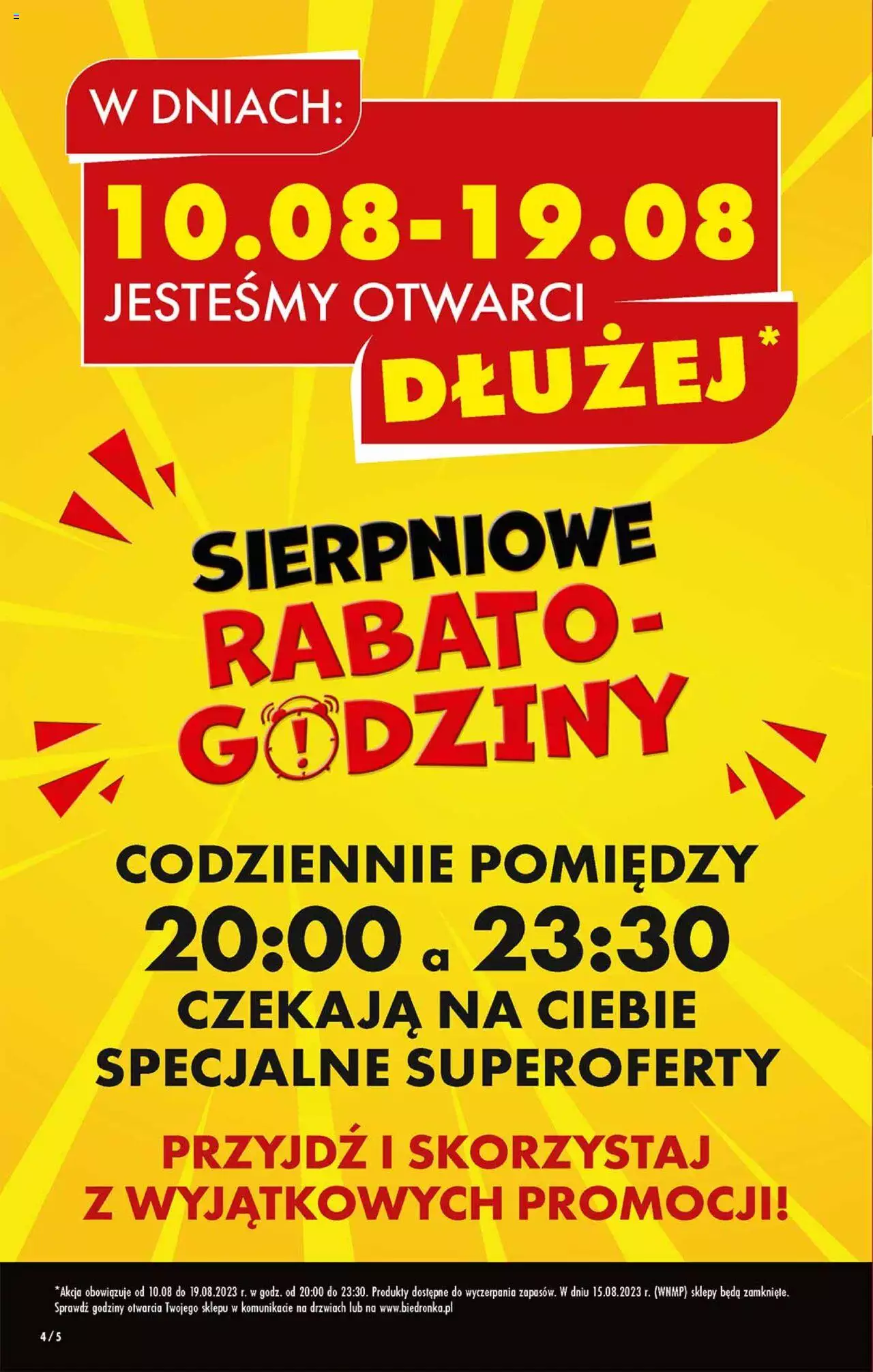 Biedronka gazetka ważna od 10.08.2023 do 16.08.2023 strona 4