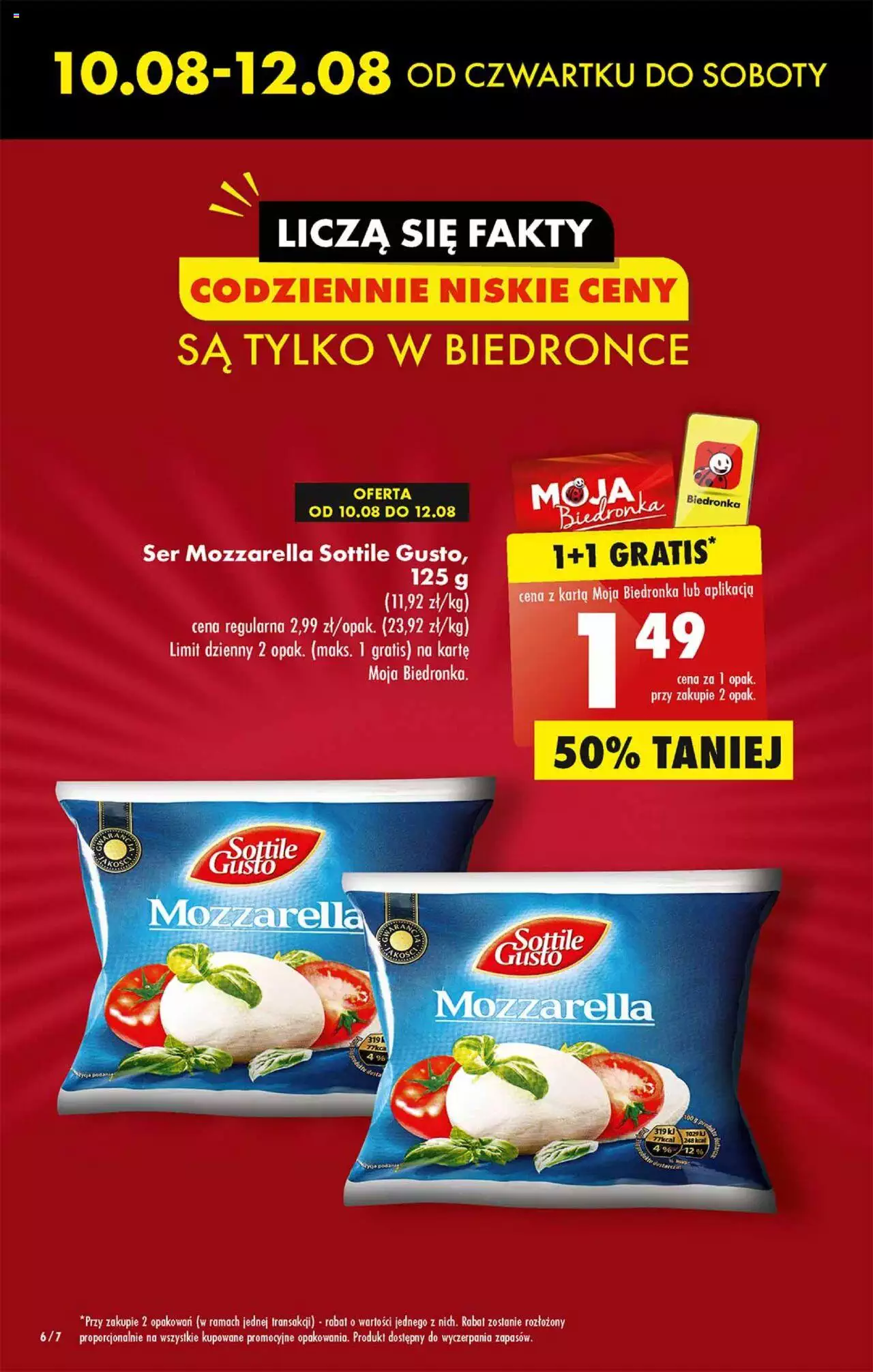 Biedronka gazetka ważna od 10.08.2023 do 16.08.2023 strona 6