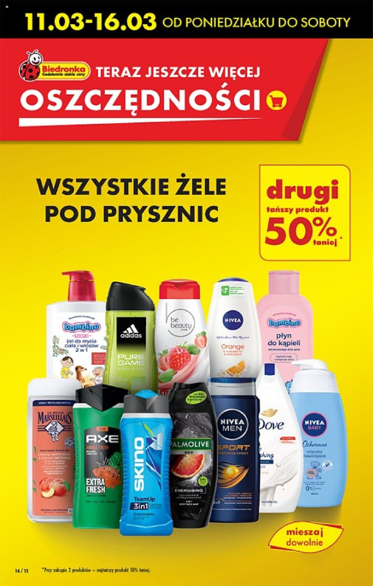 Biedronka gazetka ważna od 11.03.2024 do 16.03.2024 strona 14