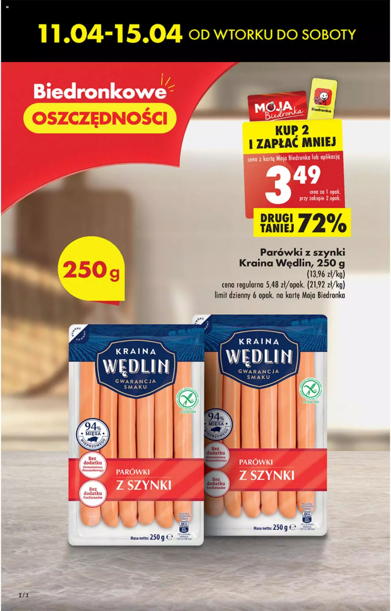 Biedronka gazetka ważna od 11.04.2023 do 15.04.2023 strona 2